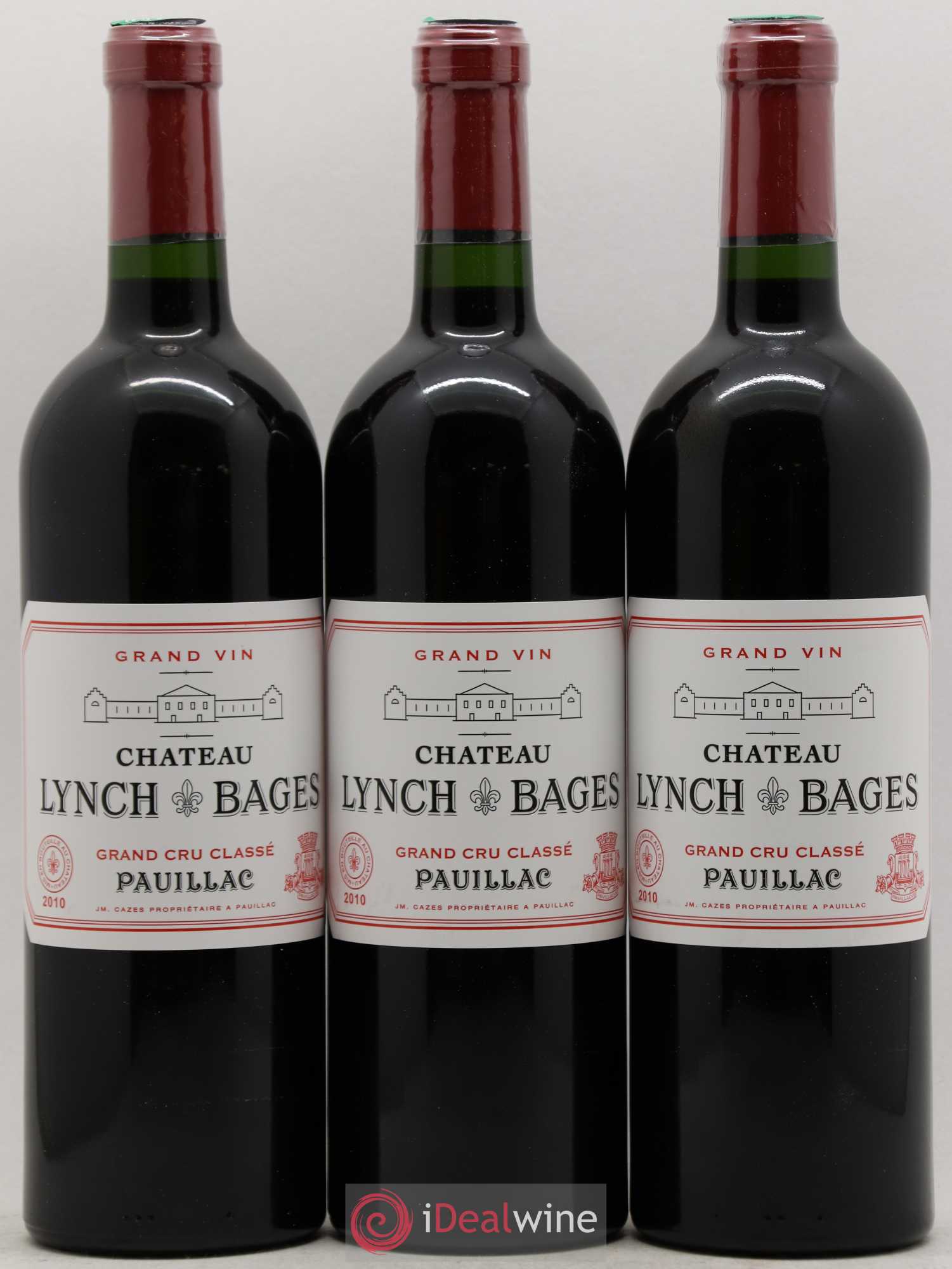 Château Lynch Bages 5ème Grand Cru Classé 2010 - Lot de 12 bouteilles - 5