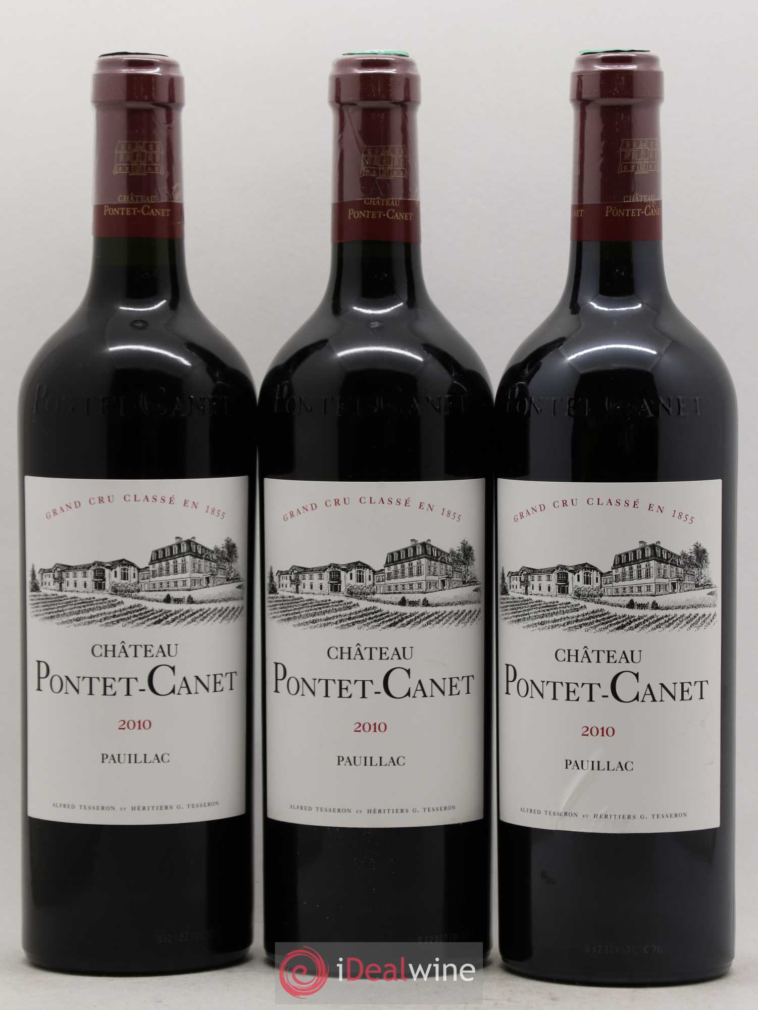 Château Pontet Canet 5ème Grand Cru Classé 2010 - Lot de 12 bouteilles - 2