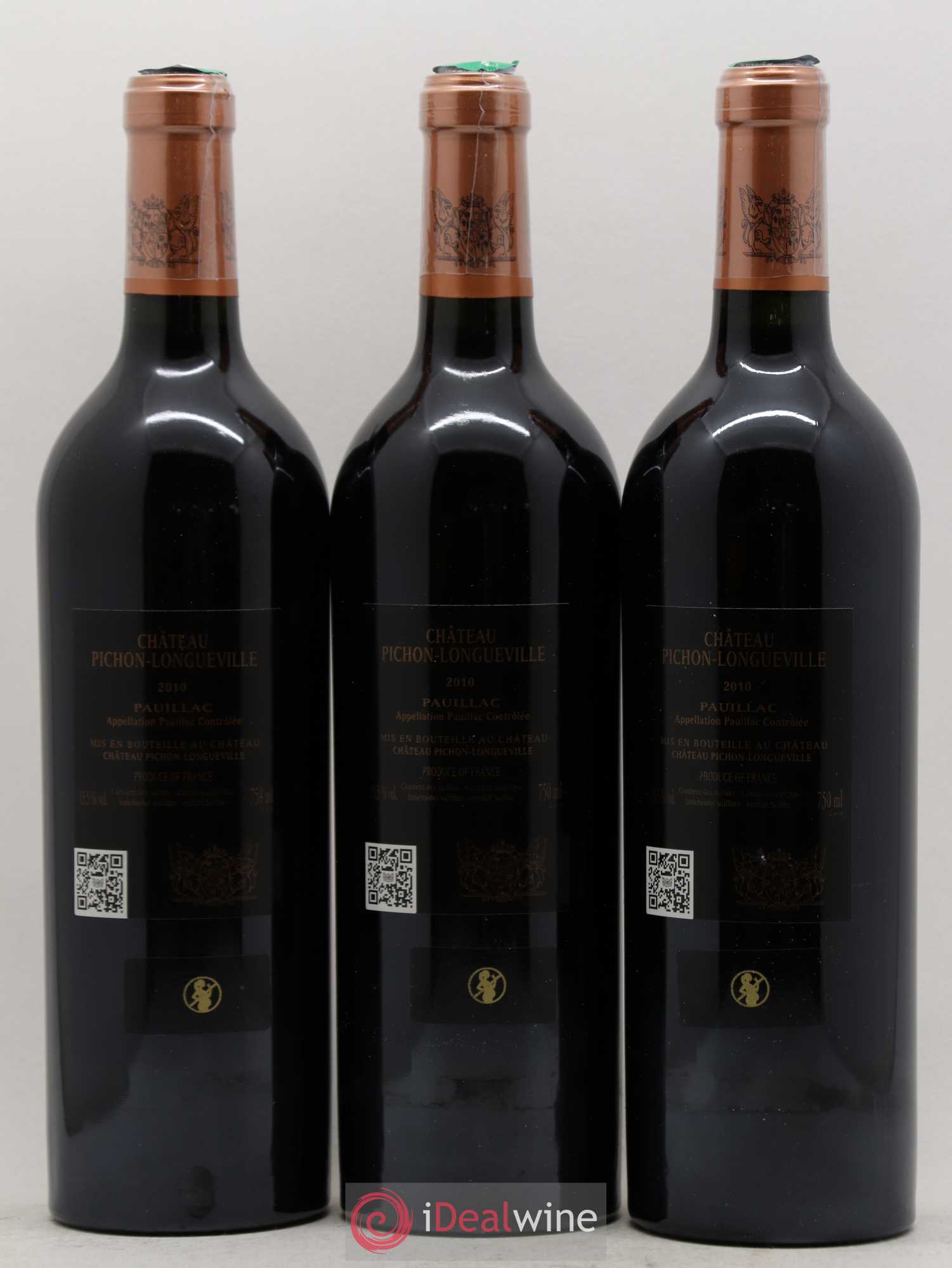 Pichon Longueville Baron 2ème Grand Cru Classé 2010 - Lot de 12 bouteilles - 8