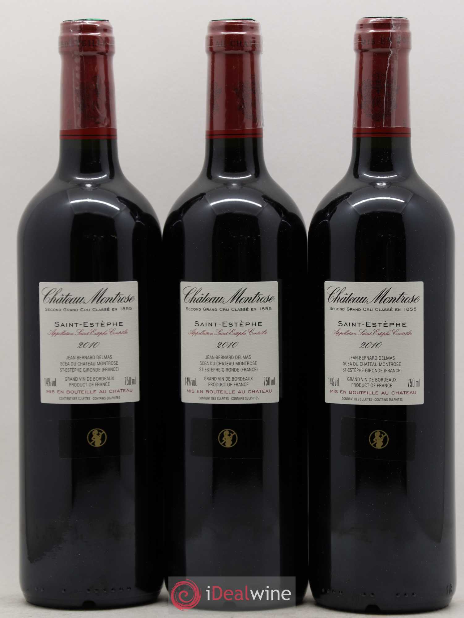 Château Montrose 2ème Grand Cru Classé 2010 - Lot de 12 bouteilles - 4