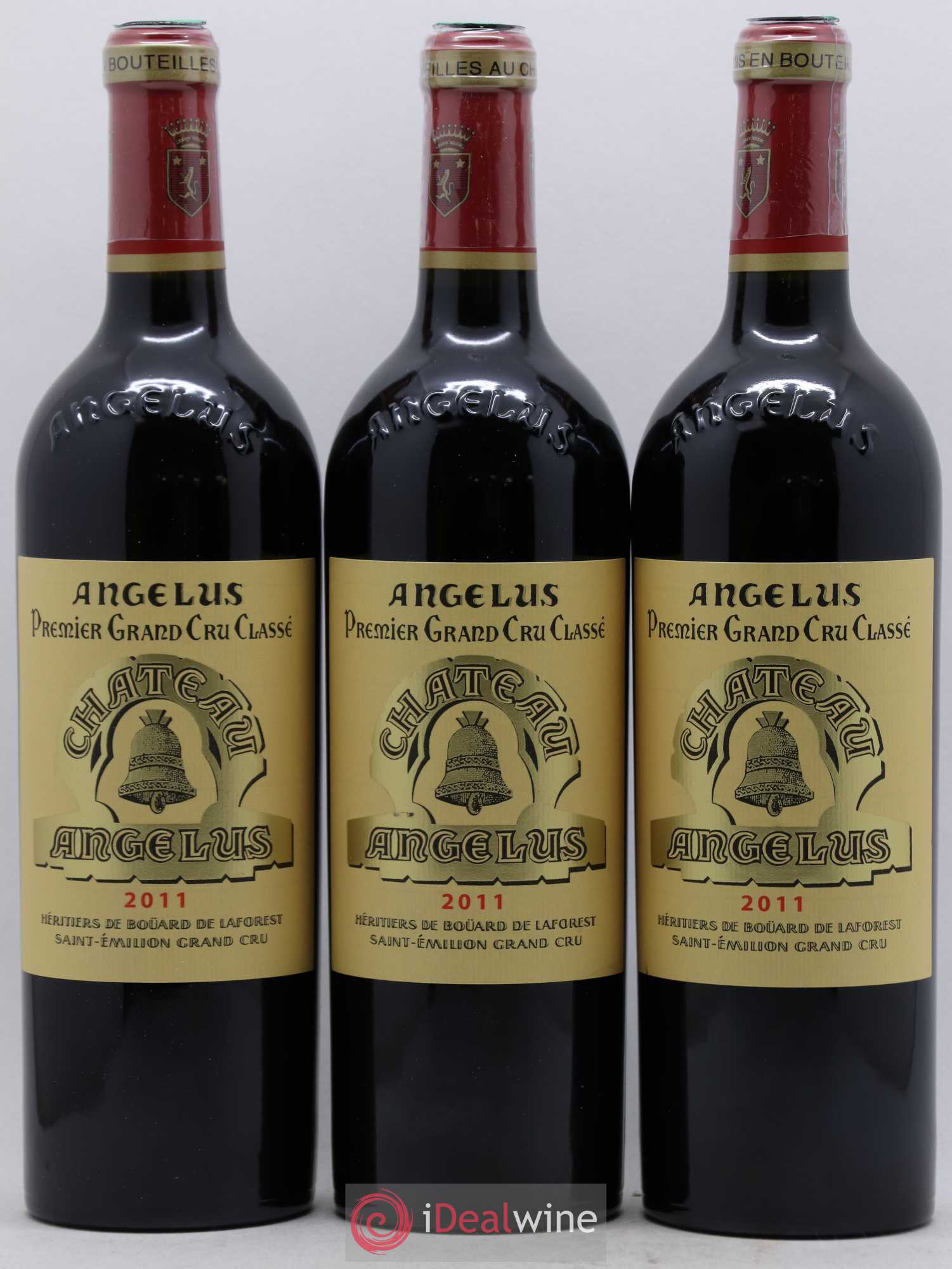 Château Angélus 1er Grand Cru Classé A 2011 - Lot de 6 bouteilles - 1