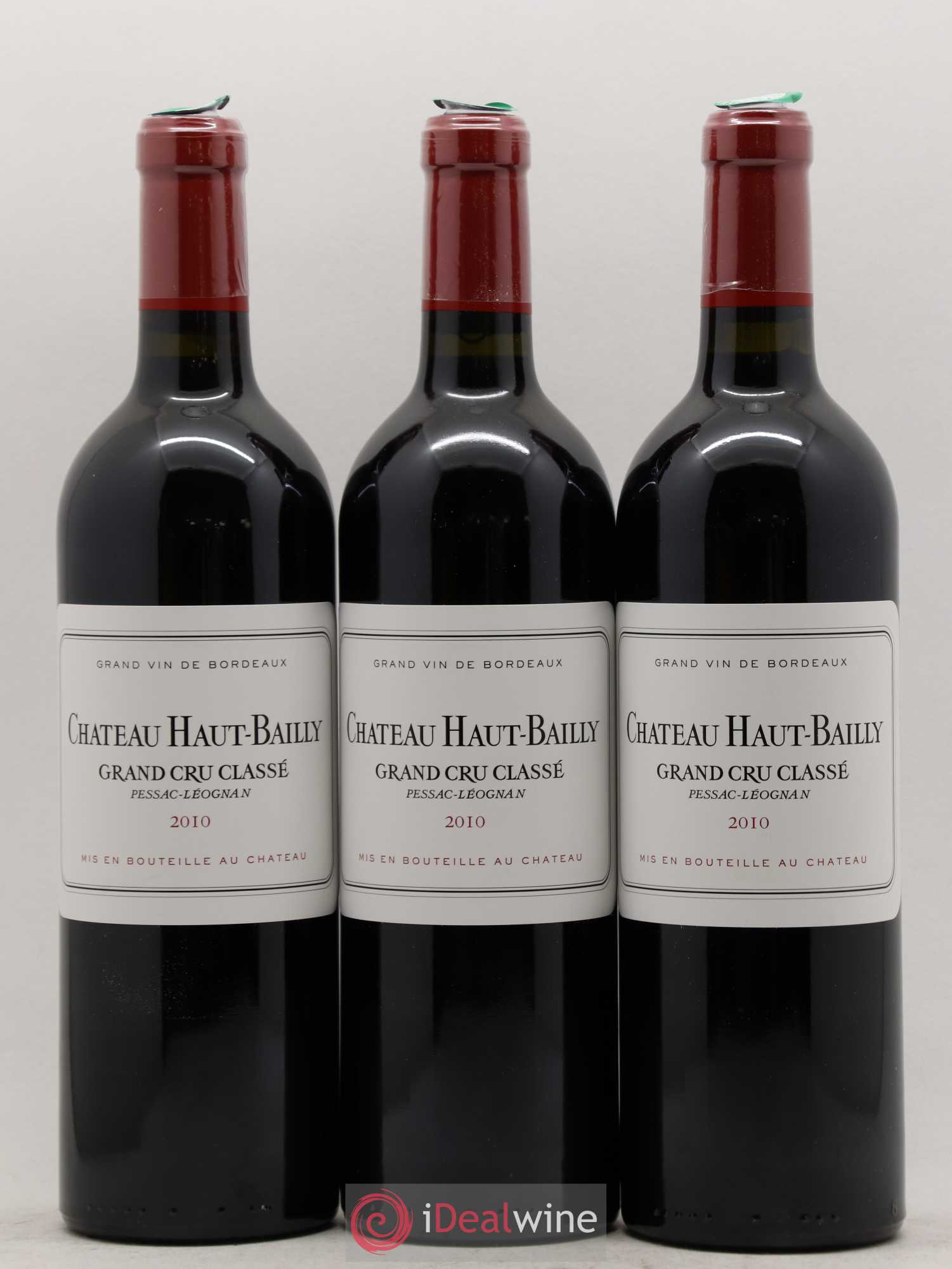 Château Haut-Bailly Cru Classé de Graves 2010 - Lot de 12 bouteilles - 1