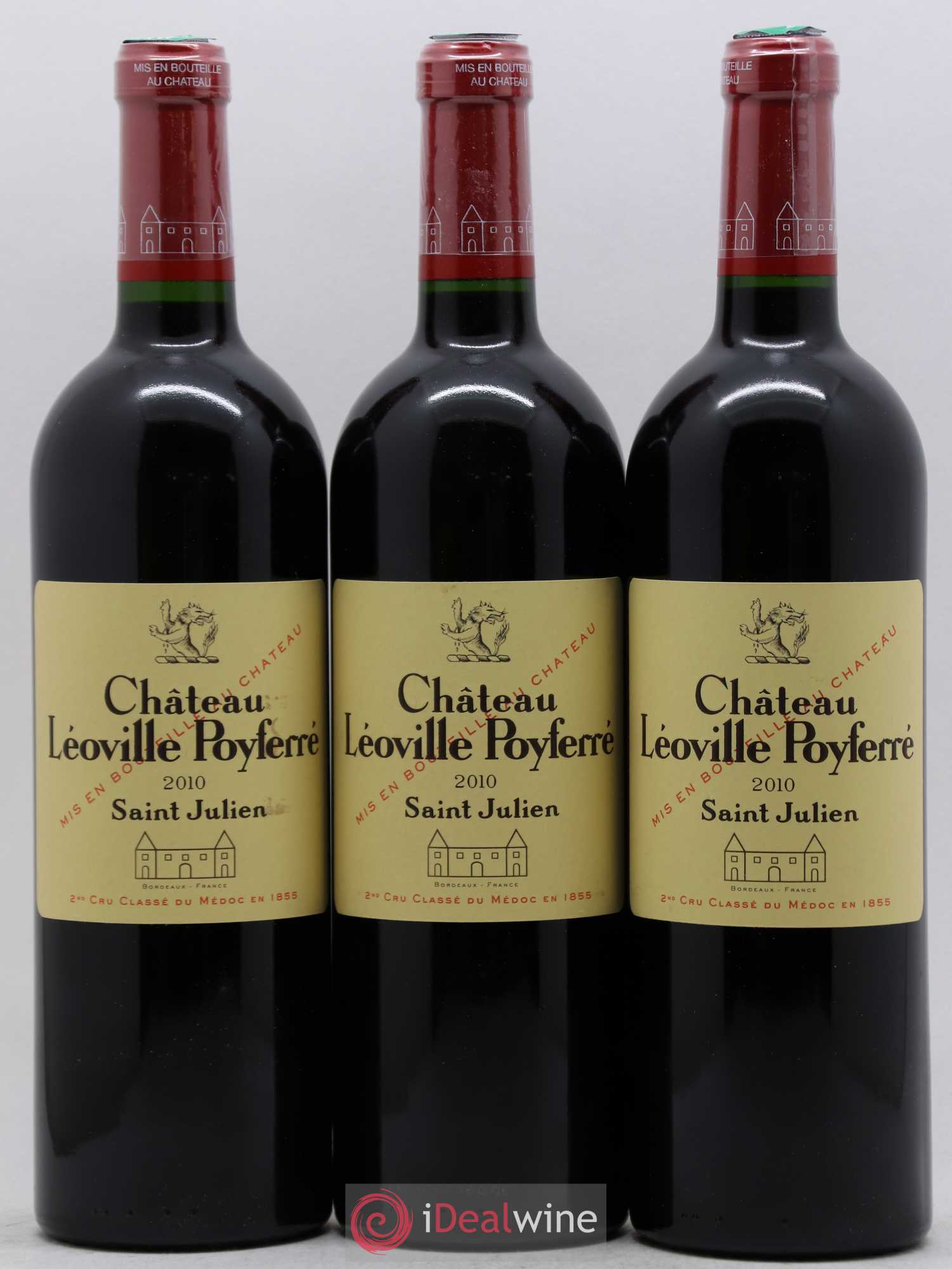 Château Léoville Poyferré 2ème Grand Cru Classé 2010 - Lot de 12 bouteilles - 3