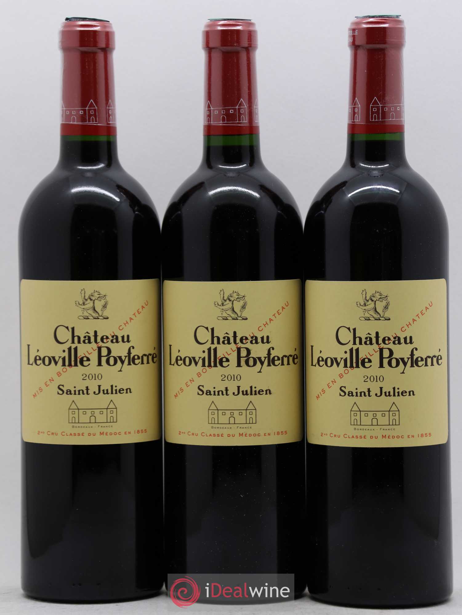 Château Léoville Poyferré 2ème Grand Cru Classé 2010 - Lot de 12 bouteilles - 4