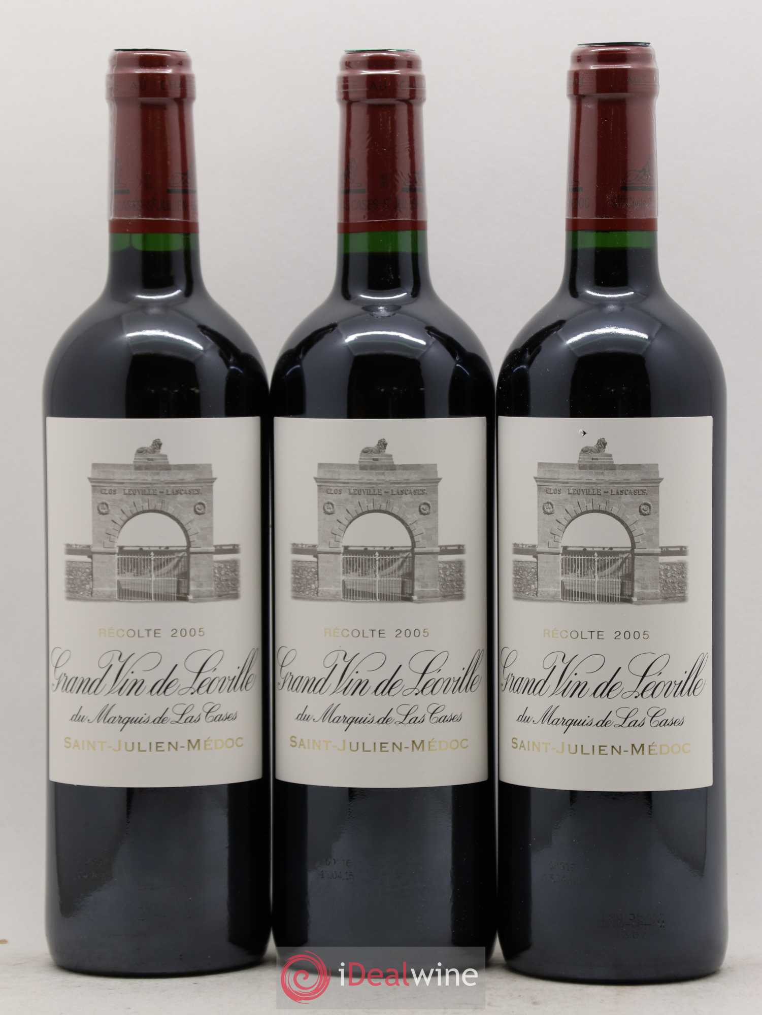 Château Léoville Las Cases 2ème Grand Cru Classé 2005 - Lot de 12 bouteilles - 3