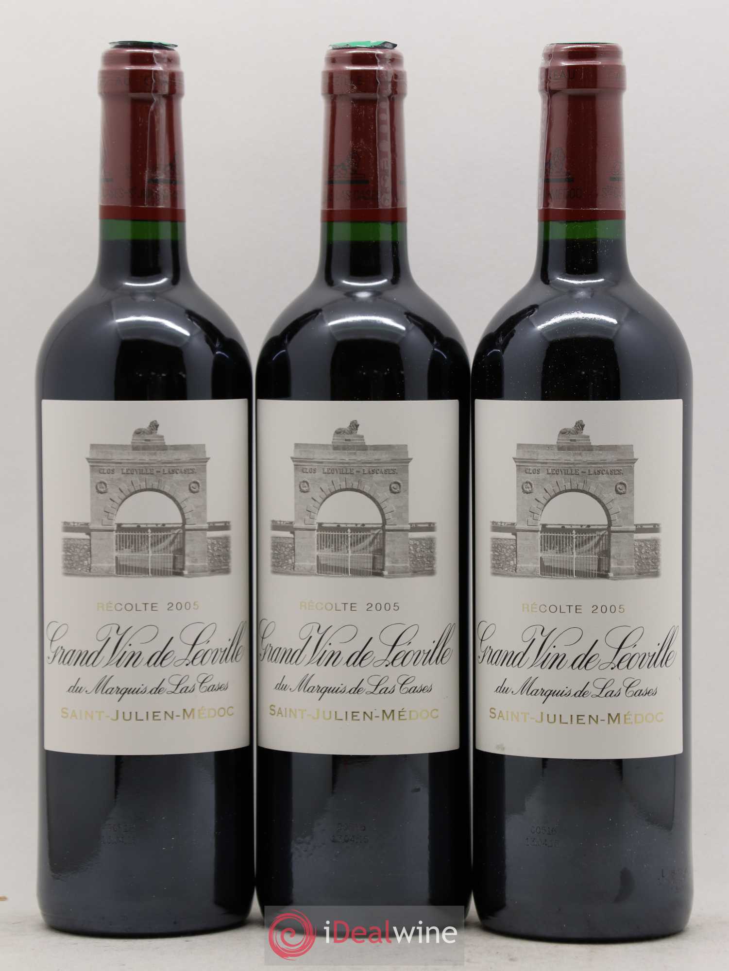 Château Léoville Las Cases 2ème Grand Cru Classé 2005 - Lot de 12 bouteilles - 5