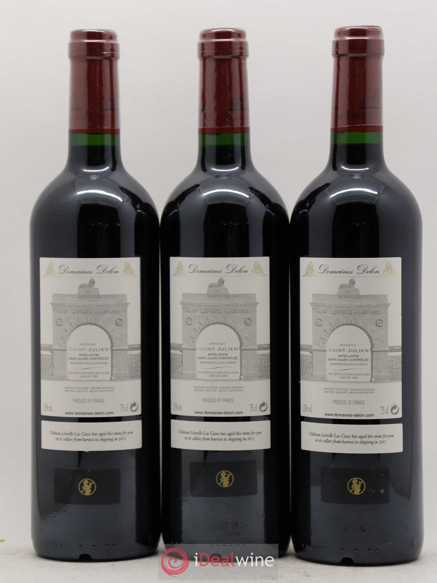 Château Léoville Las Cases 2ème Grand Cru Classé 2005 - Lot de 12 bouteilles - 8