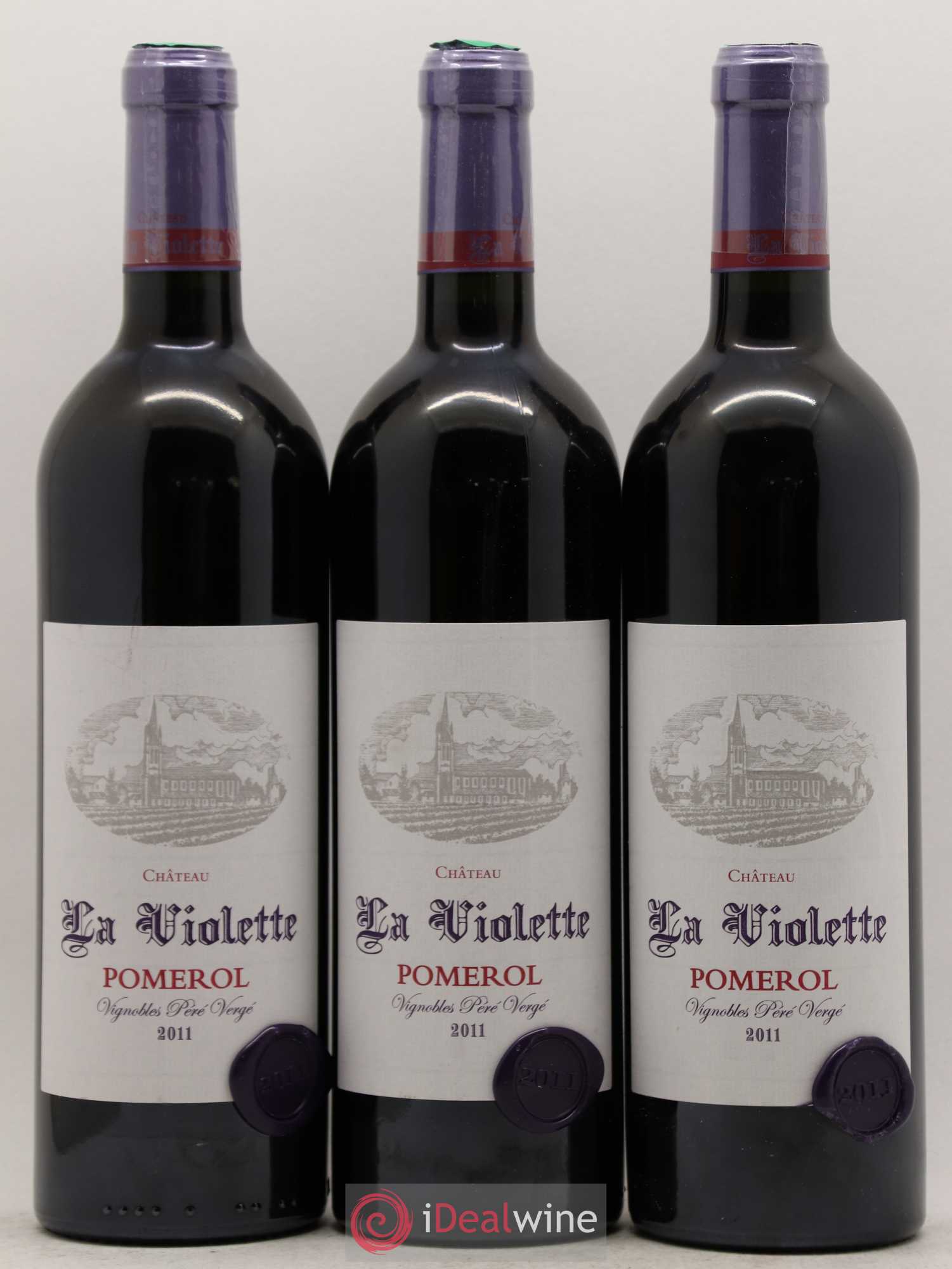 Château la Violette 2011 - Lot de 6 bouteilles - 1