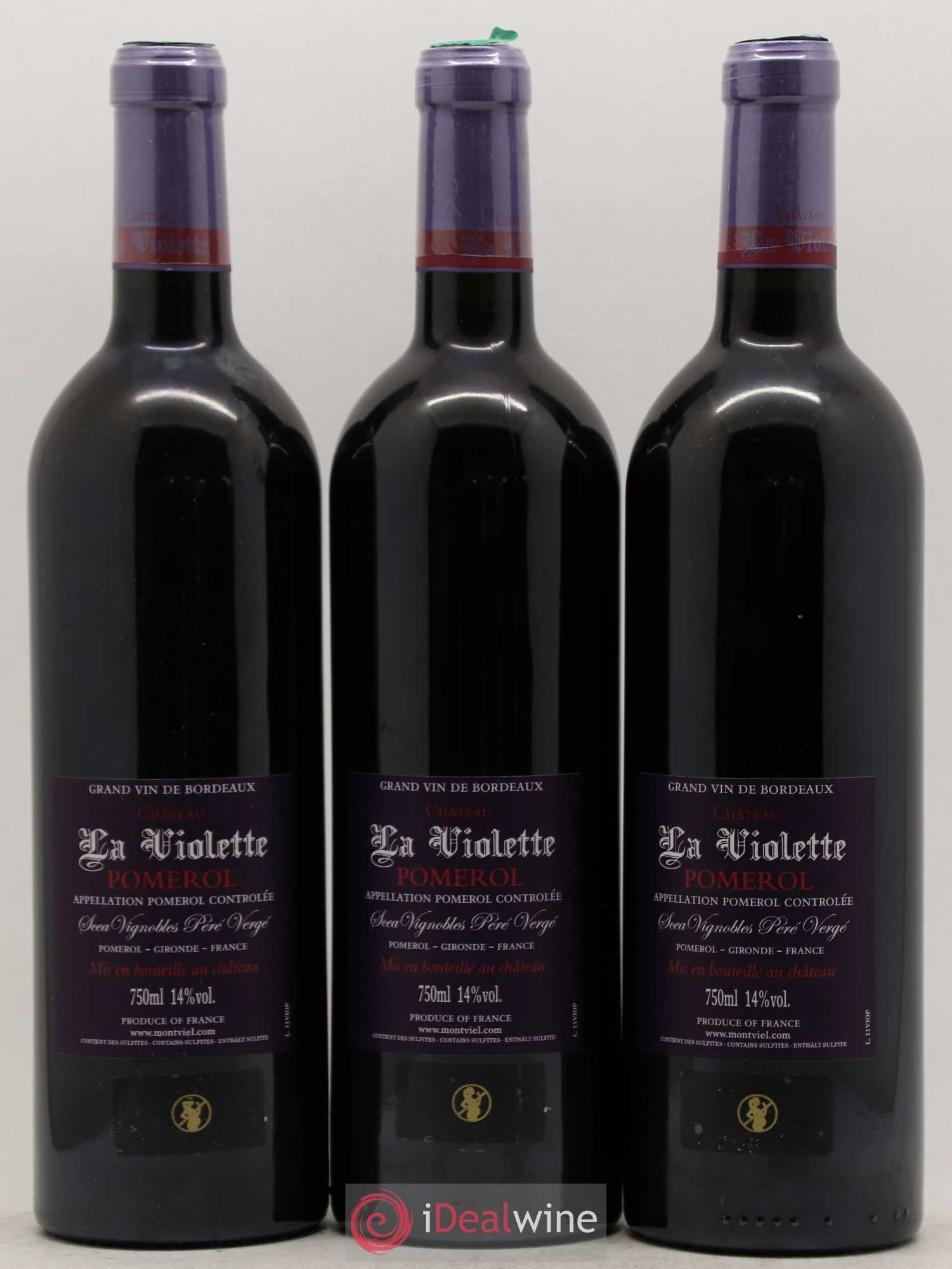 Château la Violette 2011 - Lot de 6 bouteilles - 2
