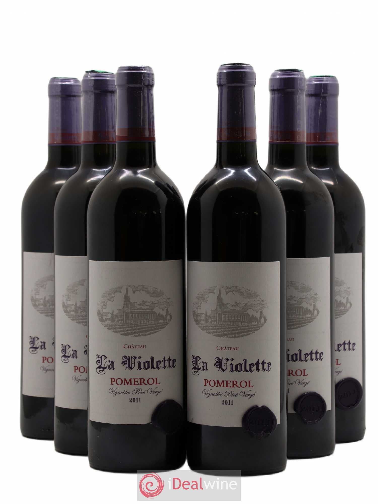 Château la Violette 2011 - Lot de 6 bouteilles - 0