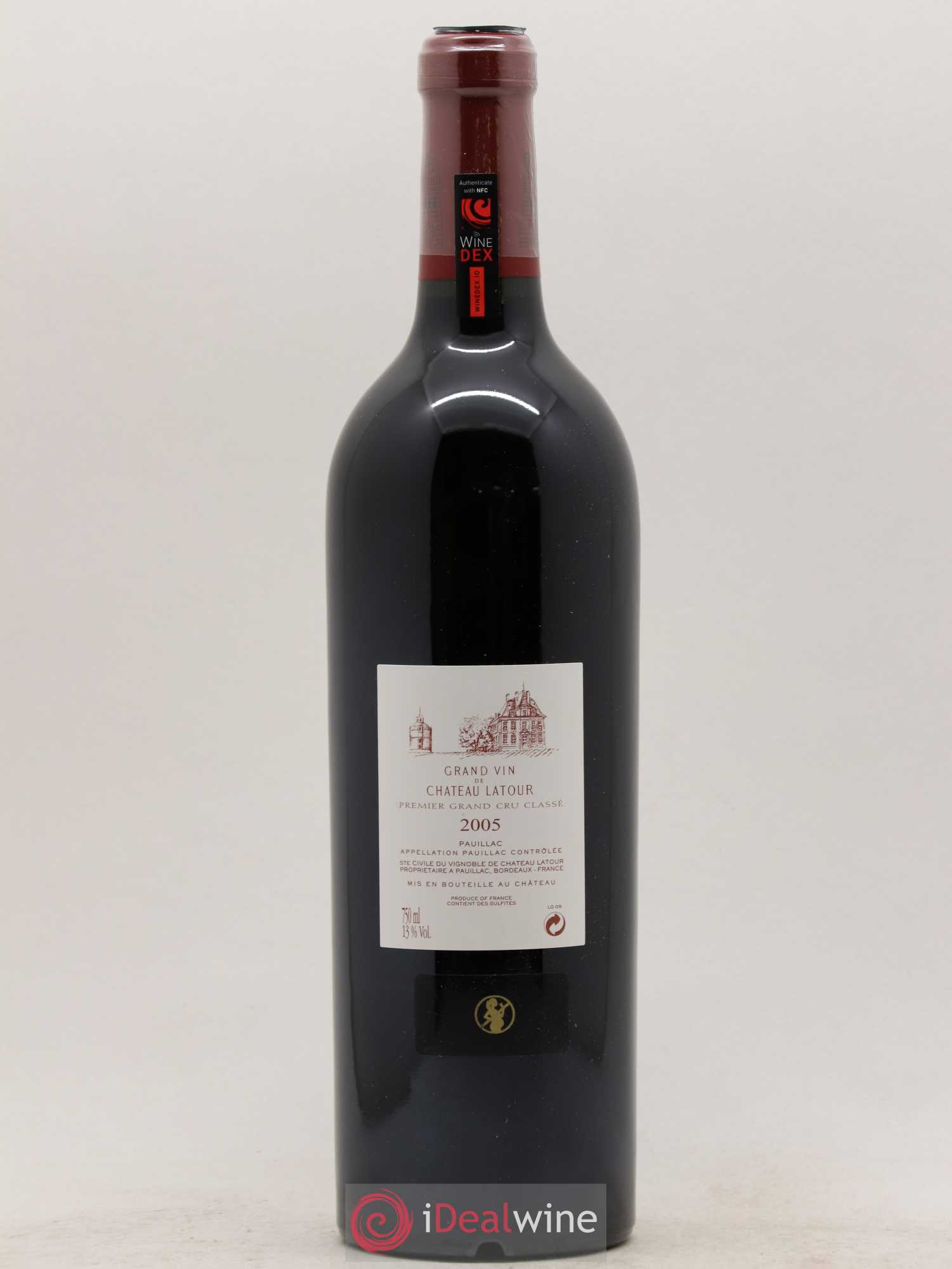 Château Latour 1er Grand Cru Classé 2005 - Lot de 1 bouteille - 1