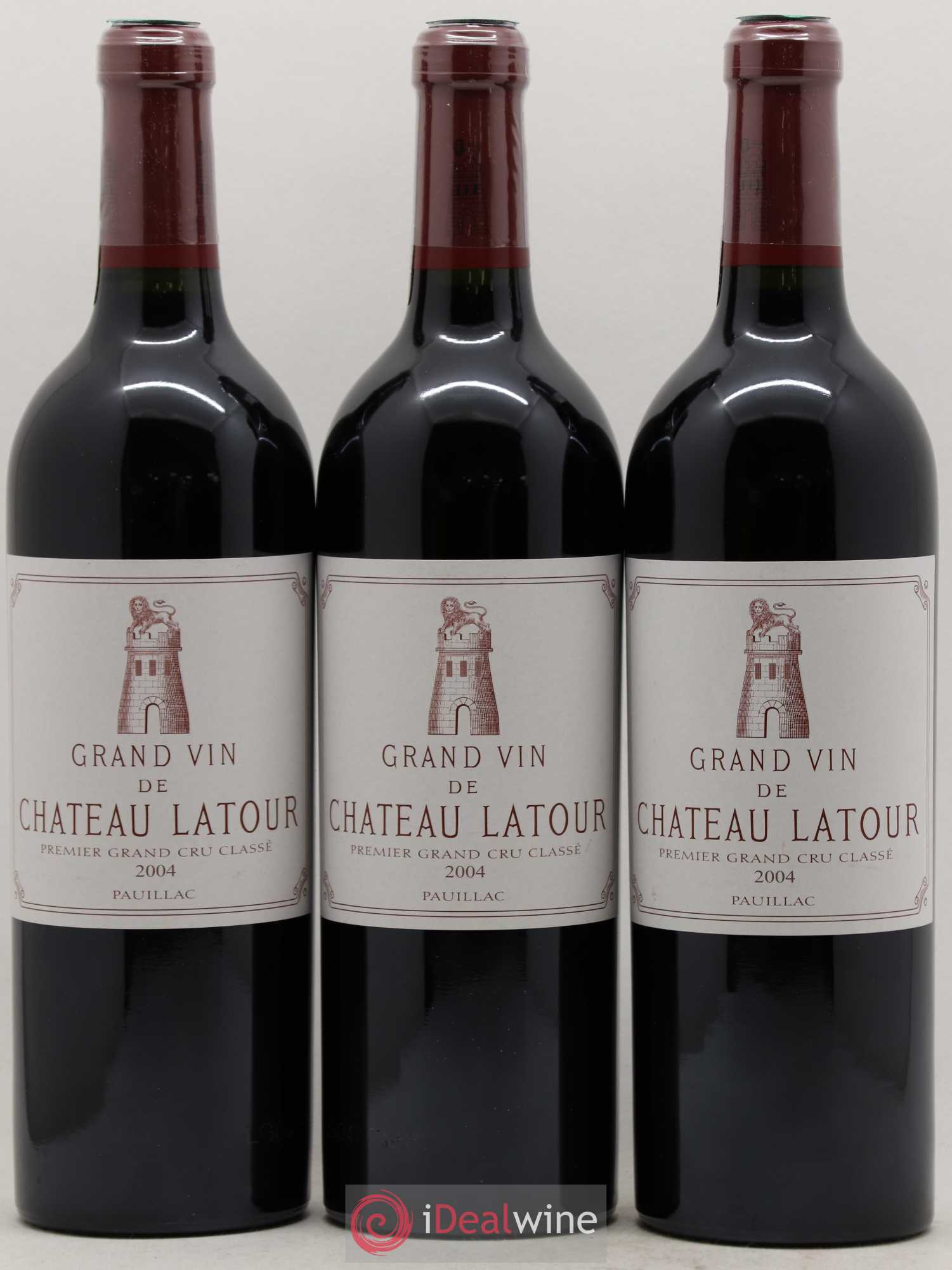 Château Latour 1er Grand Cru Classé 2004 - Lot de 6 bouteilles - 1