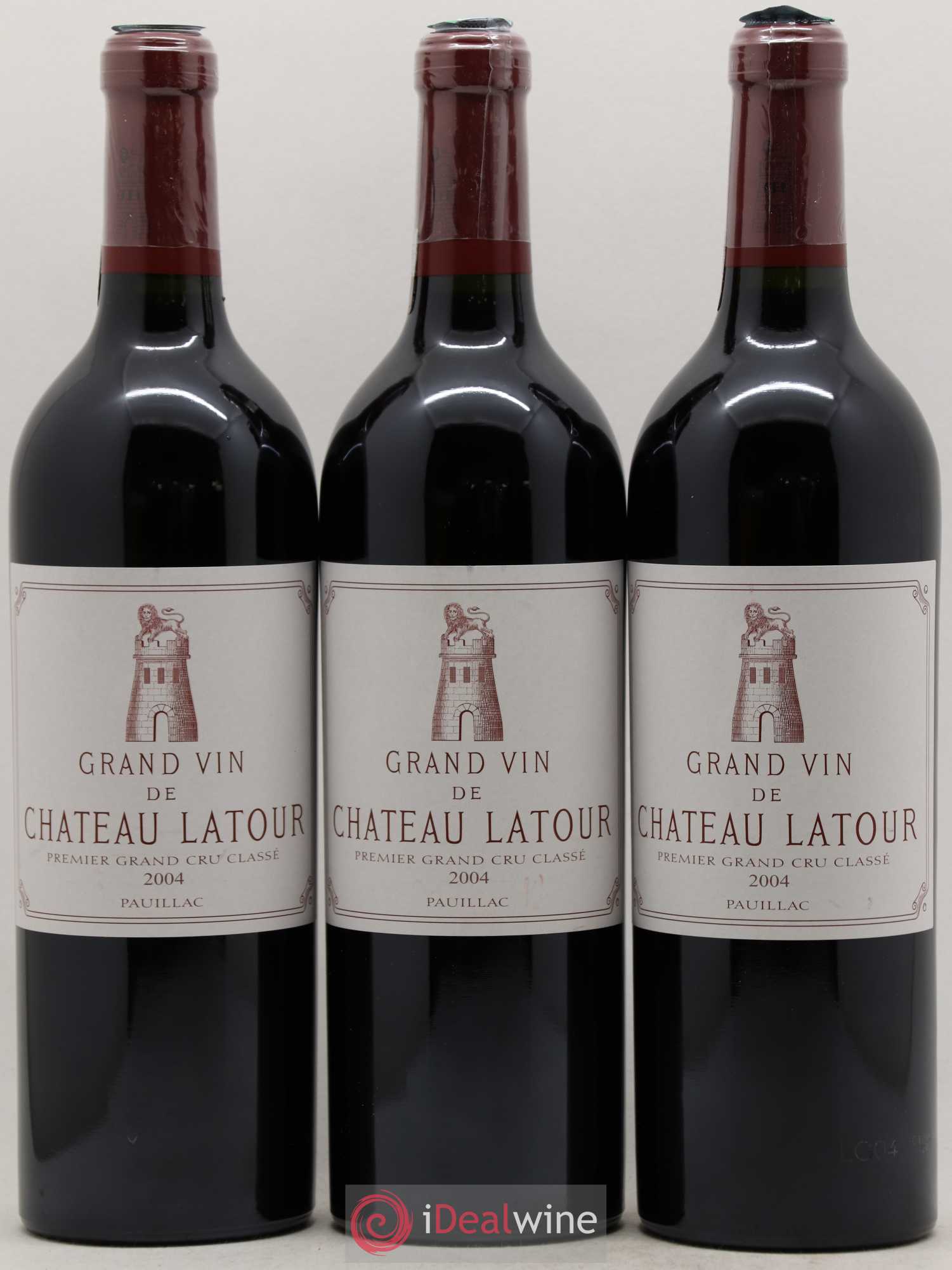 Château Latour 1er Grand Cru Classé 2004 - Lot de 6 bouteilles - 3