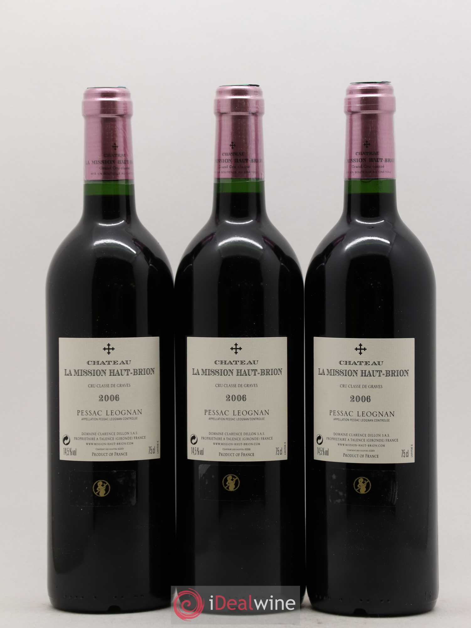 Château la Mission Haut-Brion Cru Classé de Graves 2006 - Lot de 12 bouteilles - 4