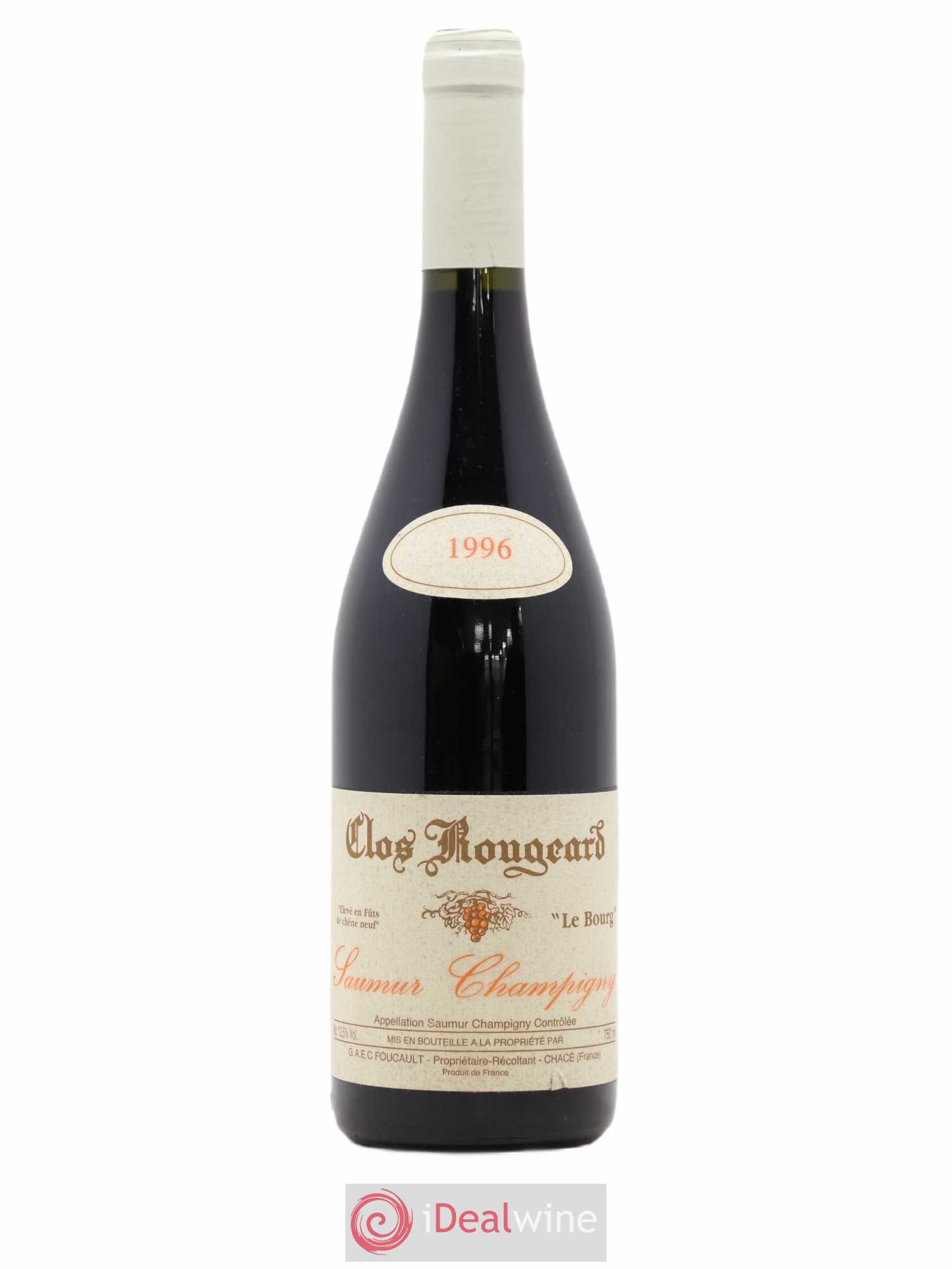 Saumur-Champigny Le Bourg Clos Rougeard 1996 - Lot de 1 bouteille - 0