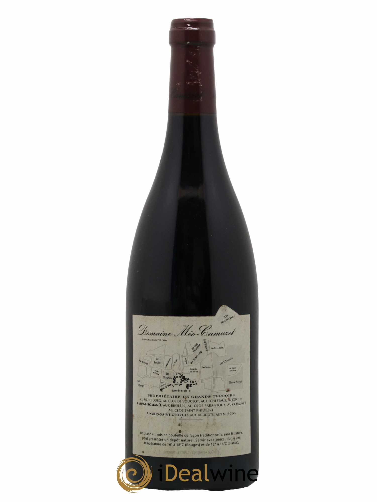 Vosne-Romanée 1er Cru Les Chaumes Méo-Camuzet (Domaine) 2005 - Lot de 1 bouteille - 1