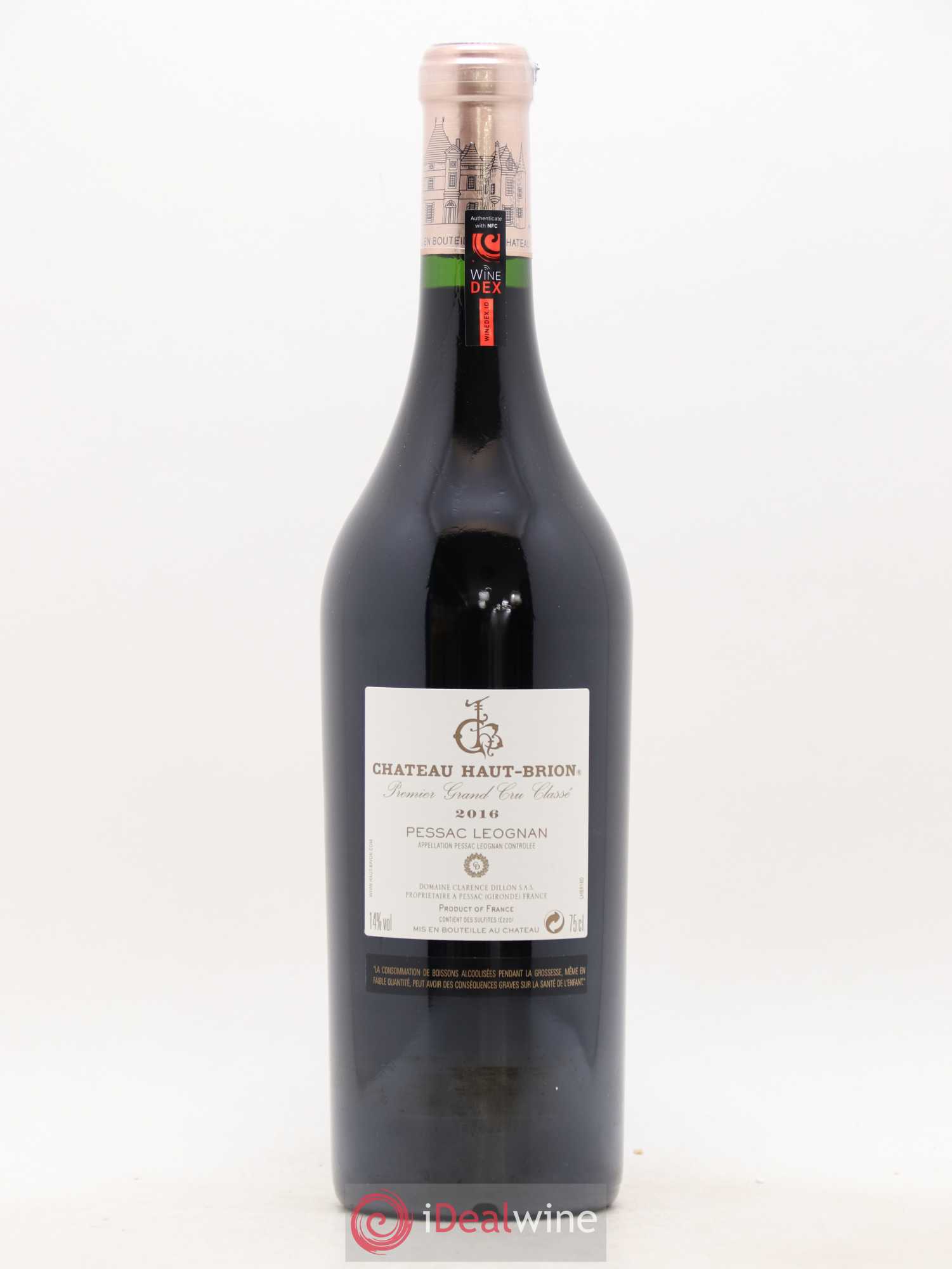 Château Haut Brion 1er Grand Cru Classé 2016 - Lot de 1 bouteille - 1