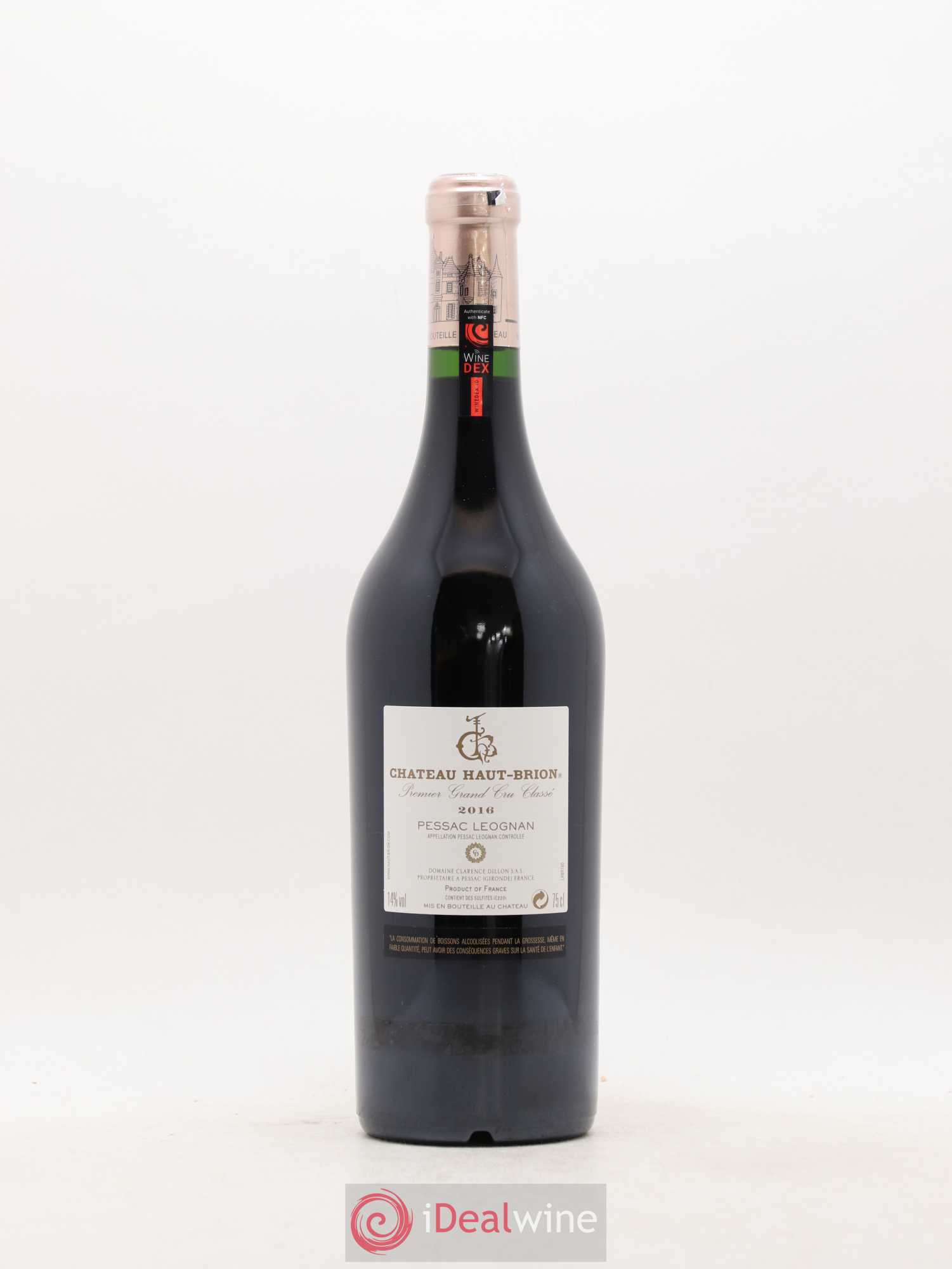 Château Haut Brion 1er Grand Cru Classé 2016 - Lot de 1 bouteille - 2