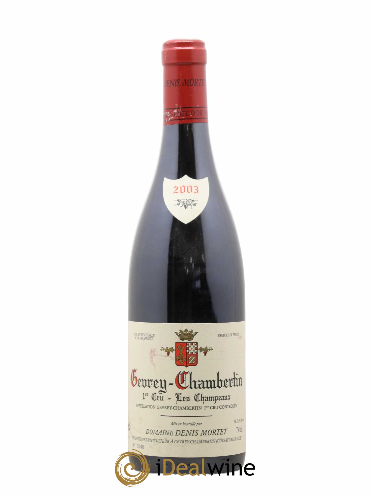 Gevrey-Chambertin 1er Cru Les Champeaux Denis Mortet (Domaine) 2003 - Lot de 1 bouteille - 0