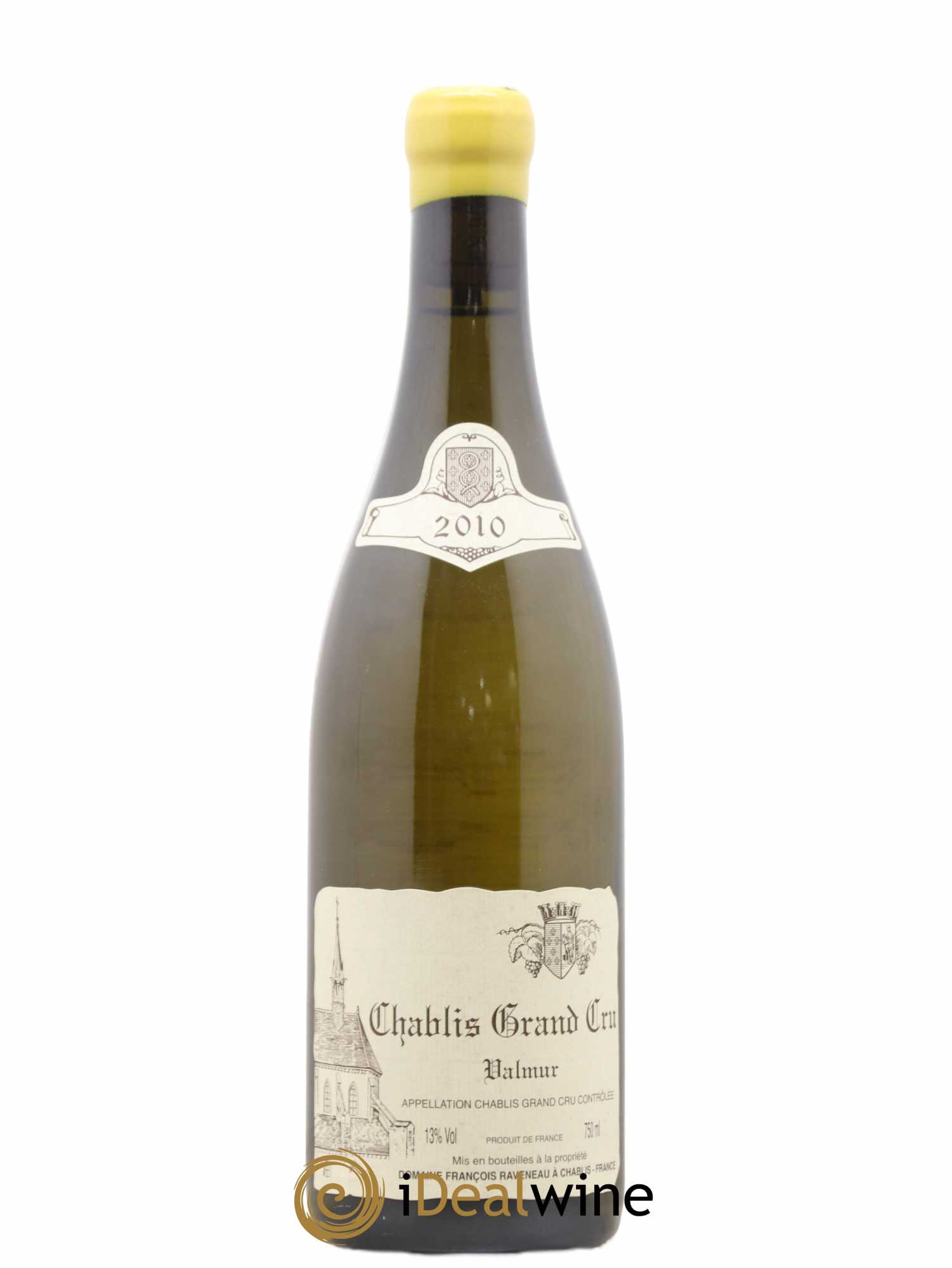 Chablis Grand Cru Valmur Raveneau (Domaine) 2010 - Lot de 1 bouteille - 0