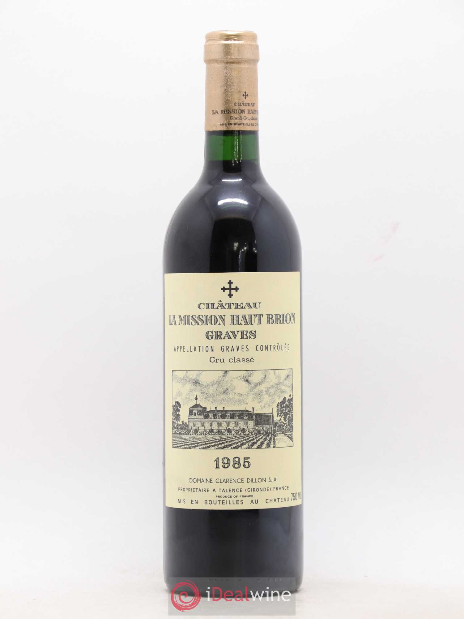 Château la Mission Haut-Brion Cru Classé de Graves 1985 - Lot de 1 bouteille - 1