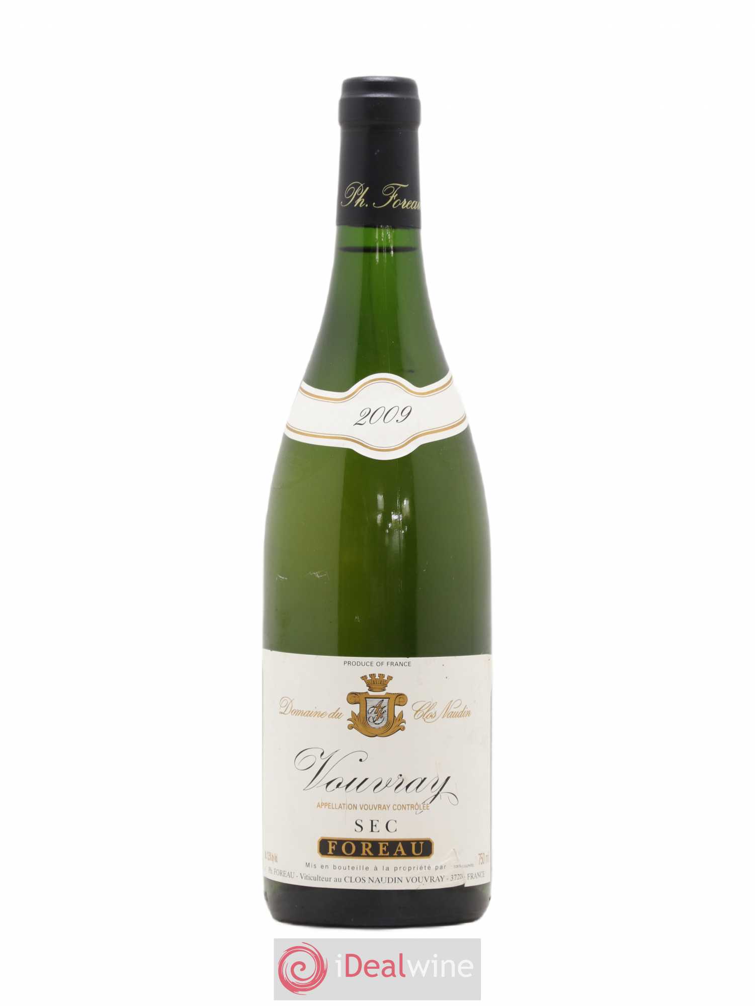 Vouvray Sec Clos Naudin - Philippe Foreau 2009 - Lot de 1 bouteille - 0