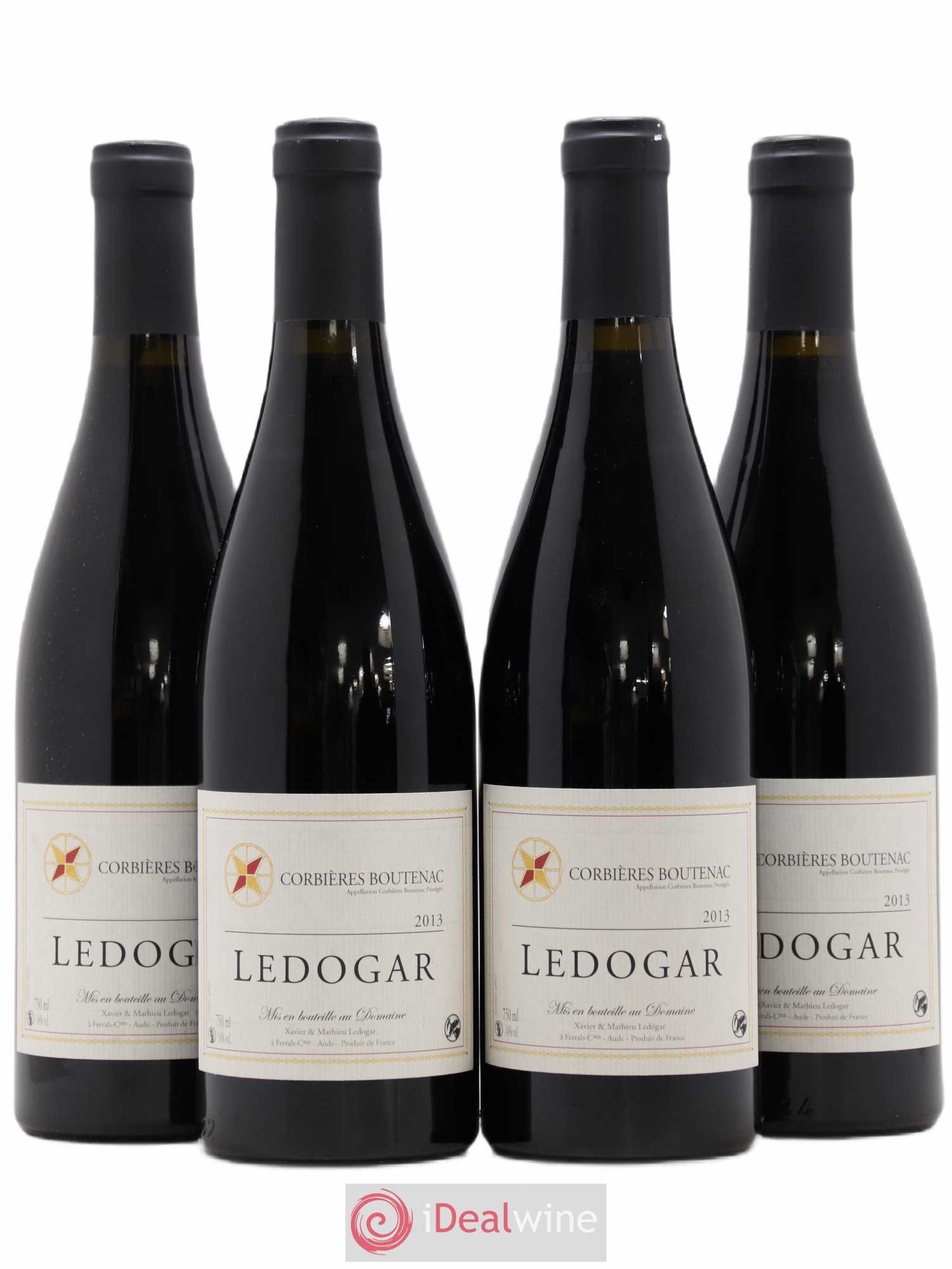 Corbières Boutenac Domaine Ledogar Lédogar Xavier et Mathieu Ledogar 2013 - Lot de 4 bouteilles - 0