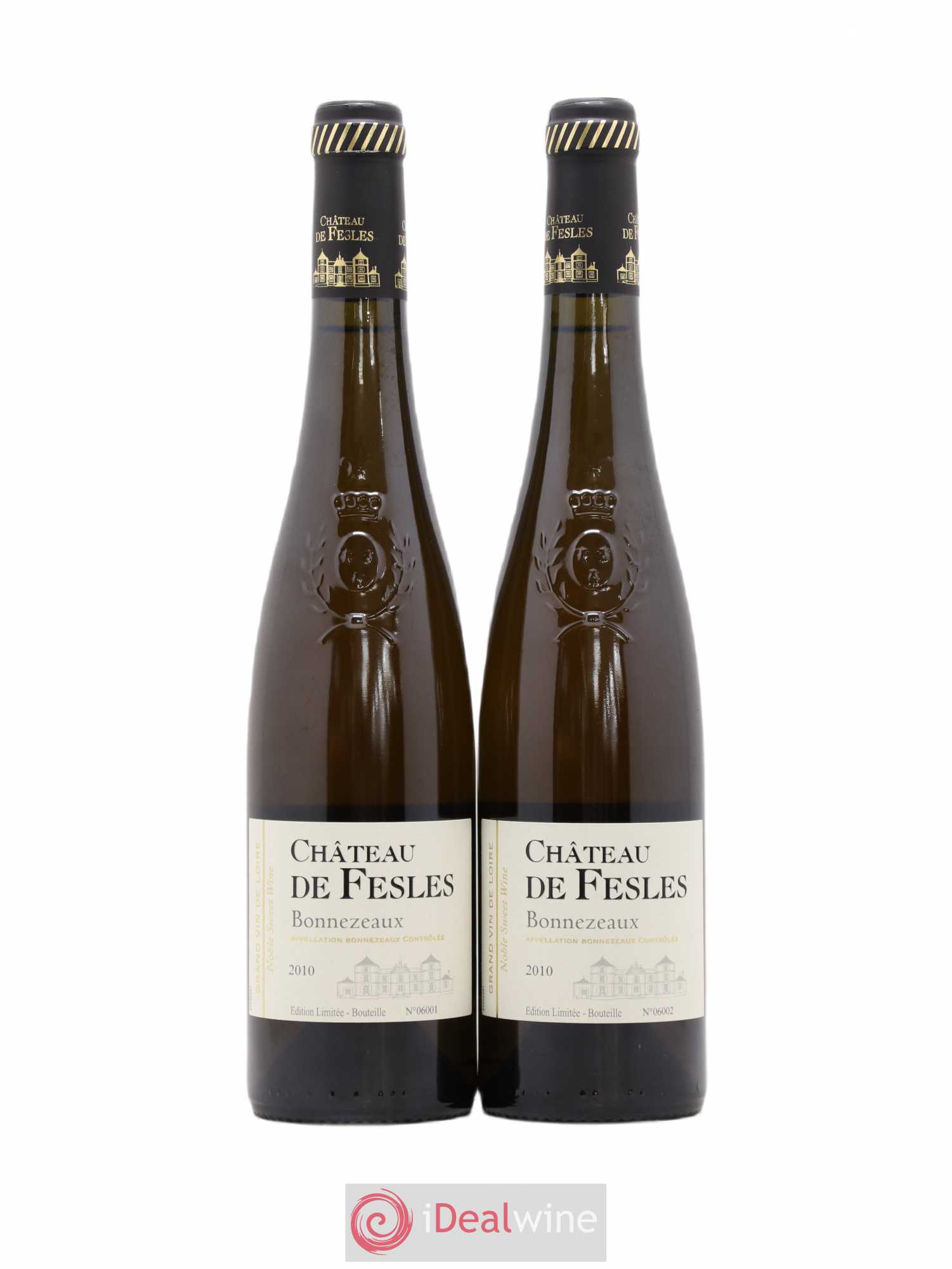 Bonnezeaux Château de Fesles 50cl 2010 - Lot de 2 bouteilles - 0