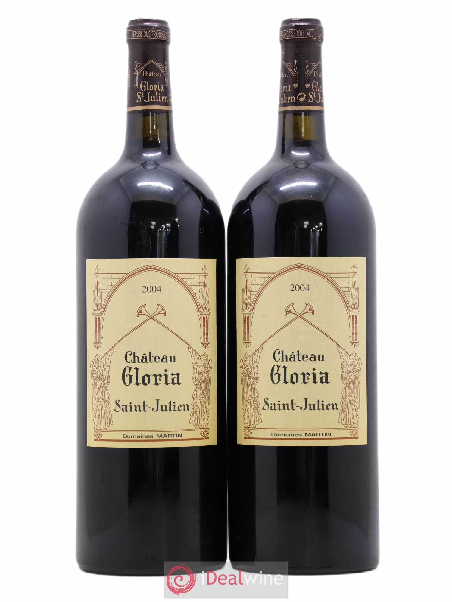 Château Gloria 2004 - Lot de 2 magnums - 0