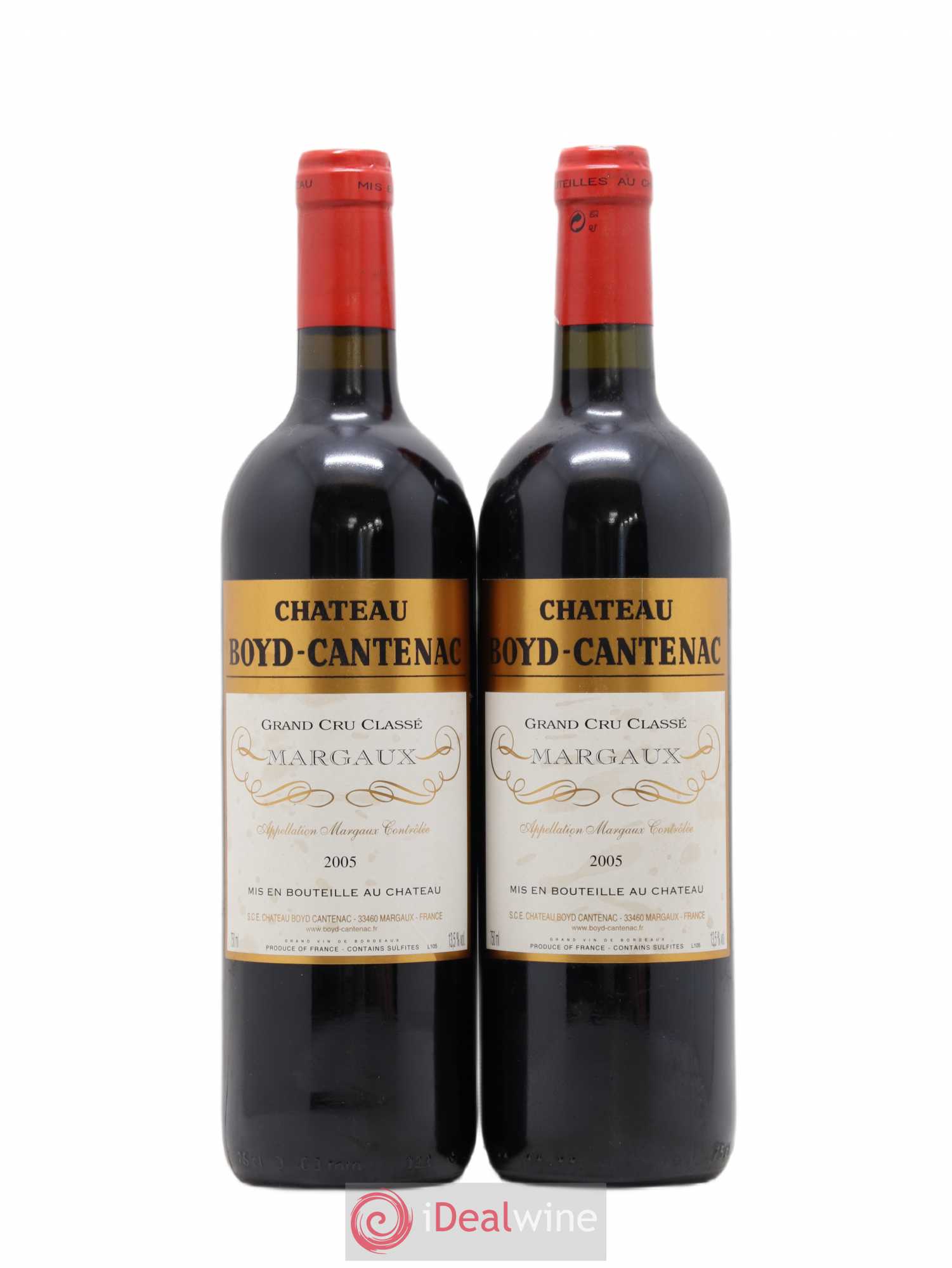 Château Boyd Cantenac 3ème Grand Cru Classé 2005 - Lot de 2 bouteilles - 0