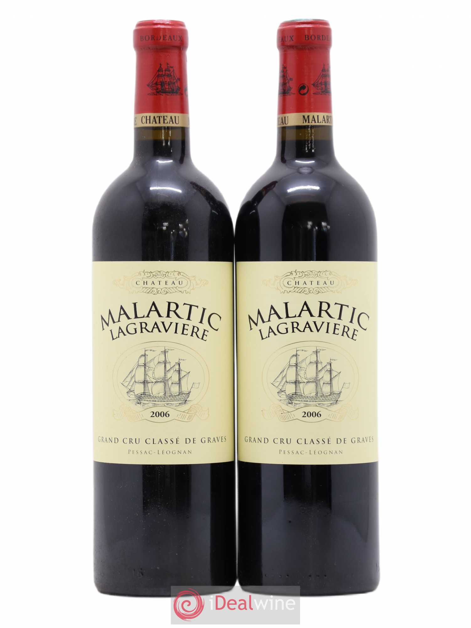 Château Malartic-Lagravière Cru Classé de Graves 2006 - Lot de 2 bouteilles - 0