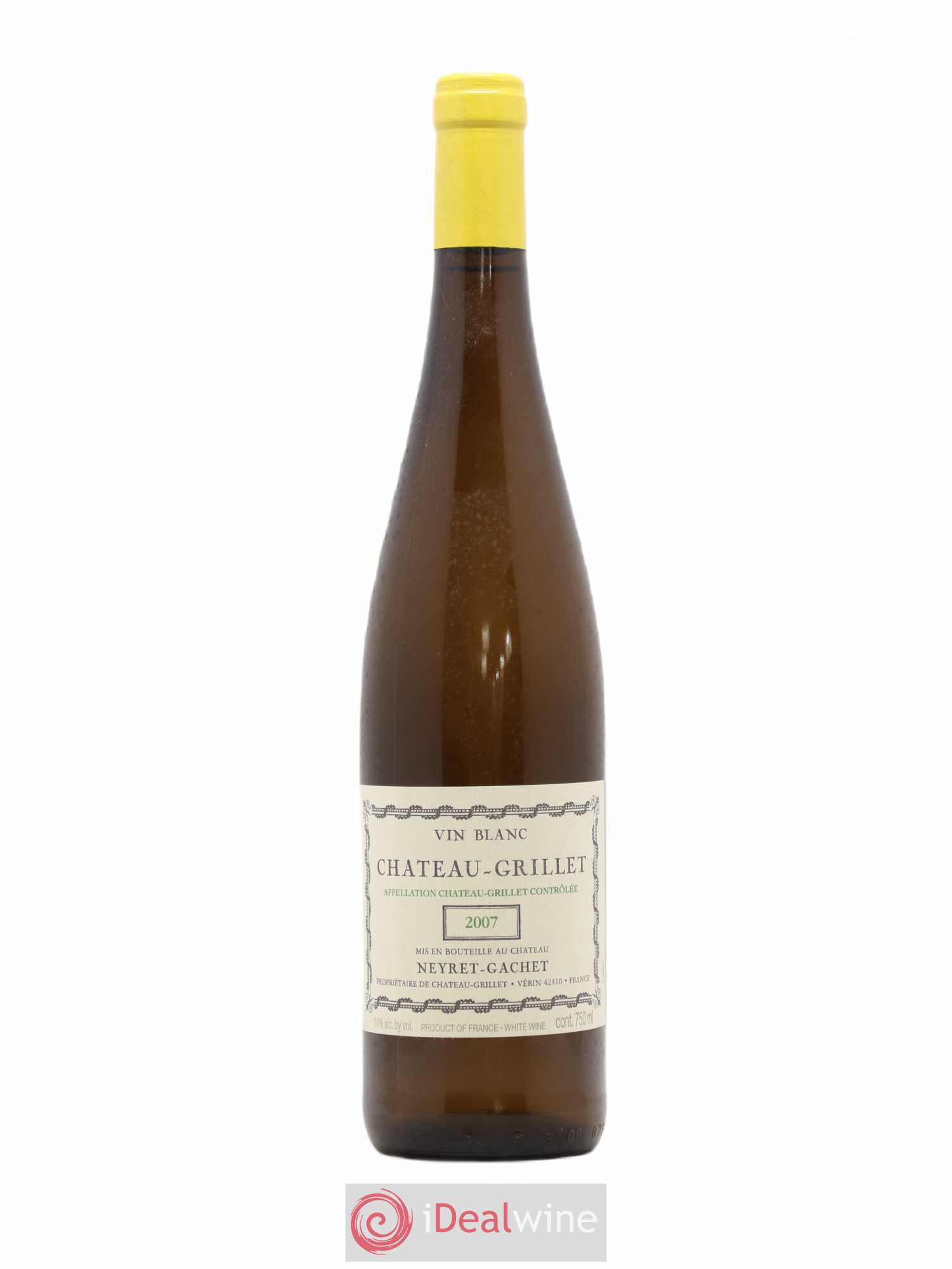 Château Grillet Château-Grillet 2007 - Lot de 1 bouteille - 0