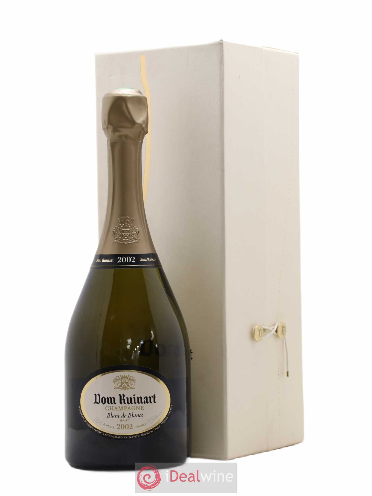 Dom Ruinart Brut Ruinart 2002 - Lot de 1 bouteille - 0