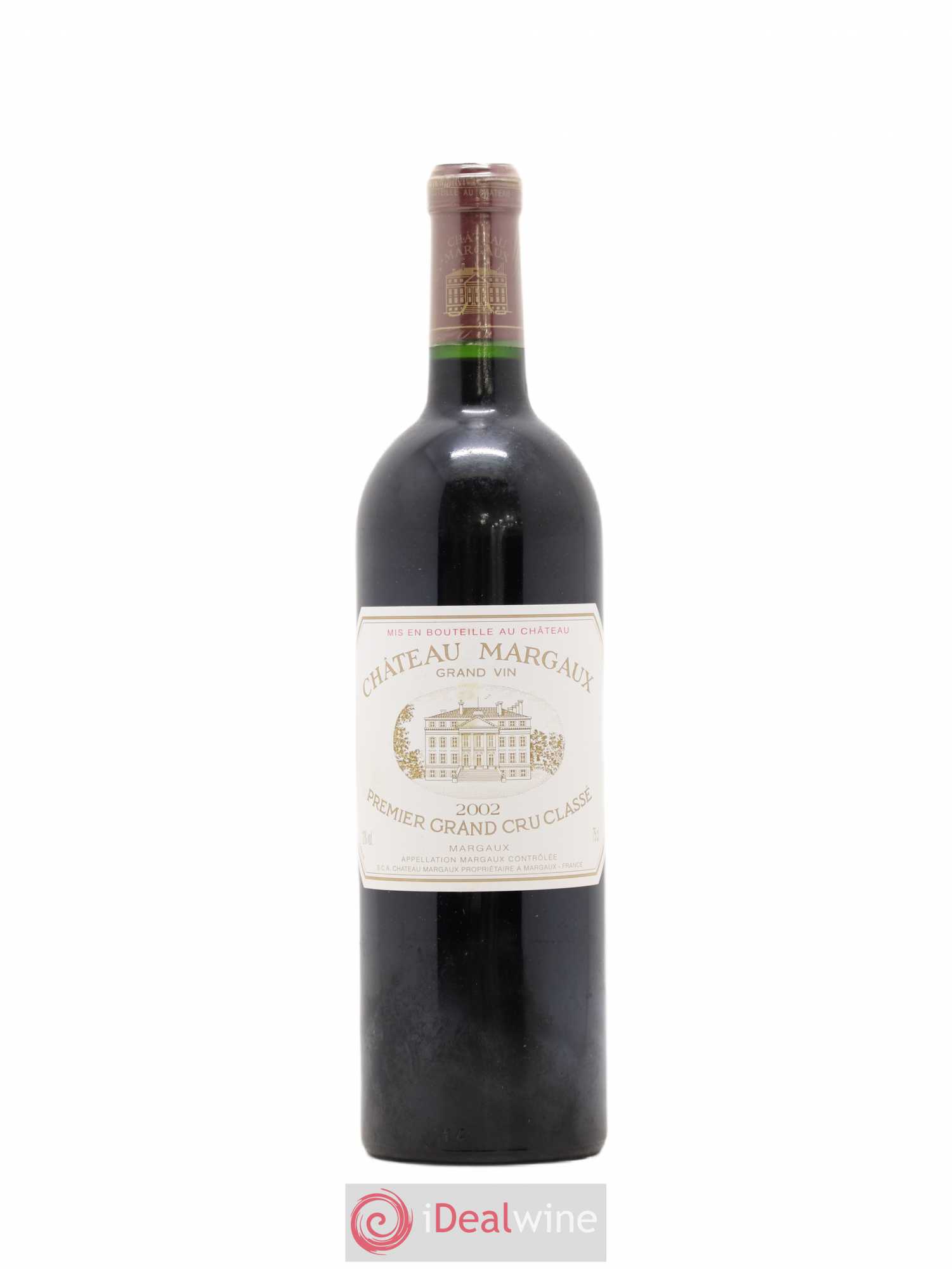 Château Margaux 1er Grand Cru Classé 2002 - Lot de 1 bouteille - 0