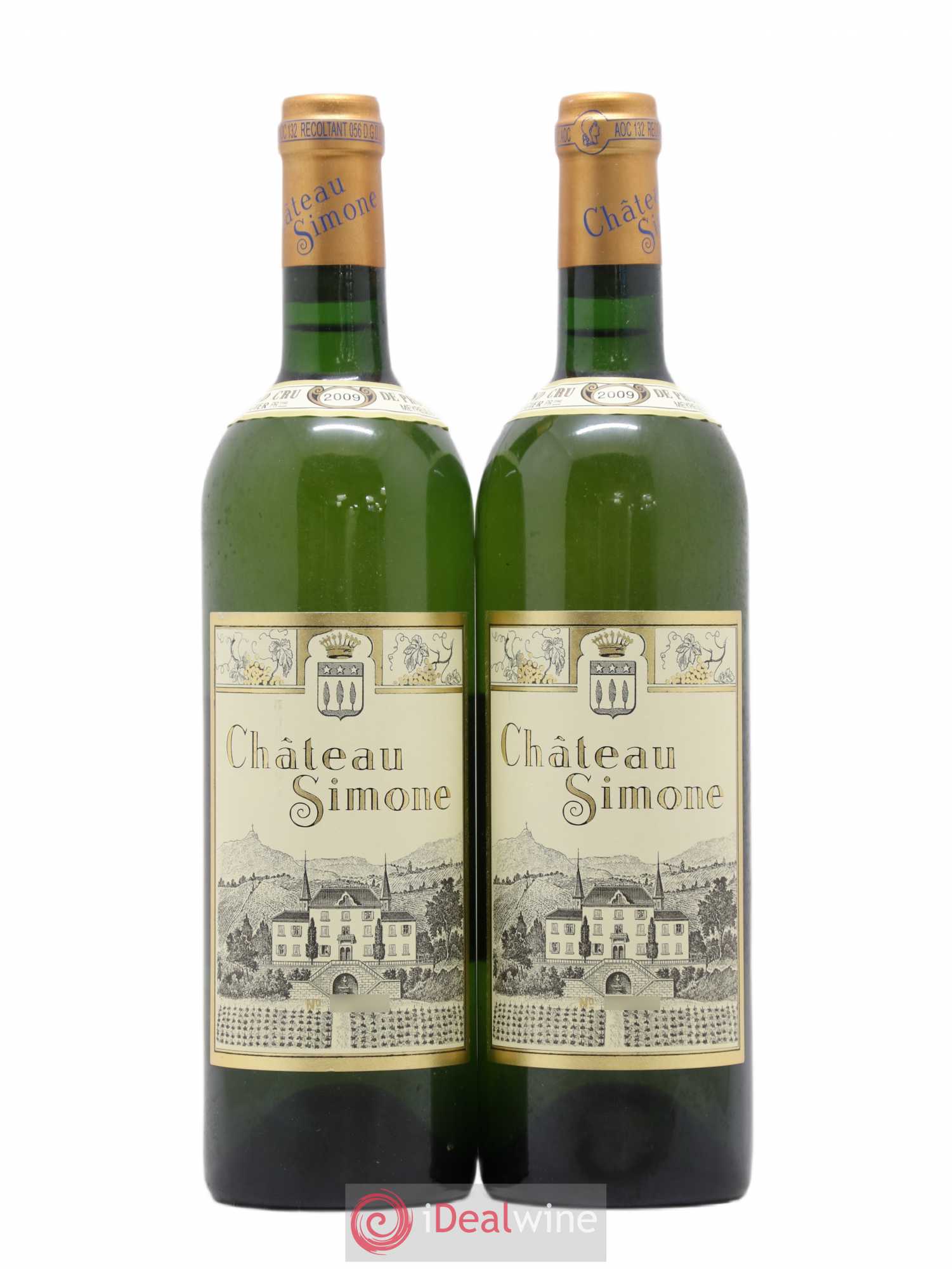 Palette Château Simone Famille Rougier 2009 - Lot de 2 bouteilles - 0