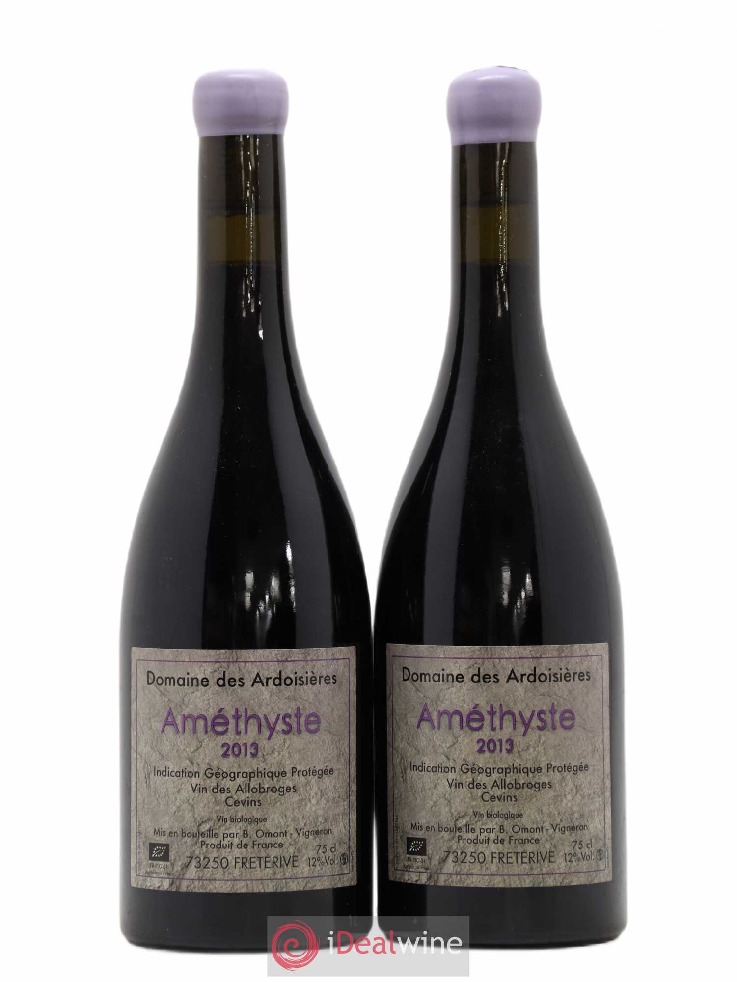 Vin des Allobroges Cevins Améthyste Ardoisières (Domaine des) 2013 - Lot de 2 bouteilles - 0