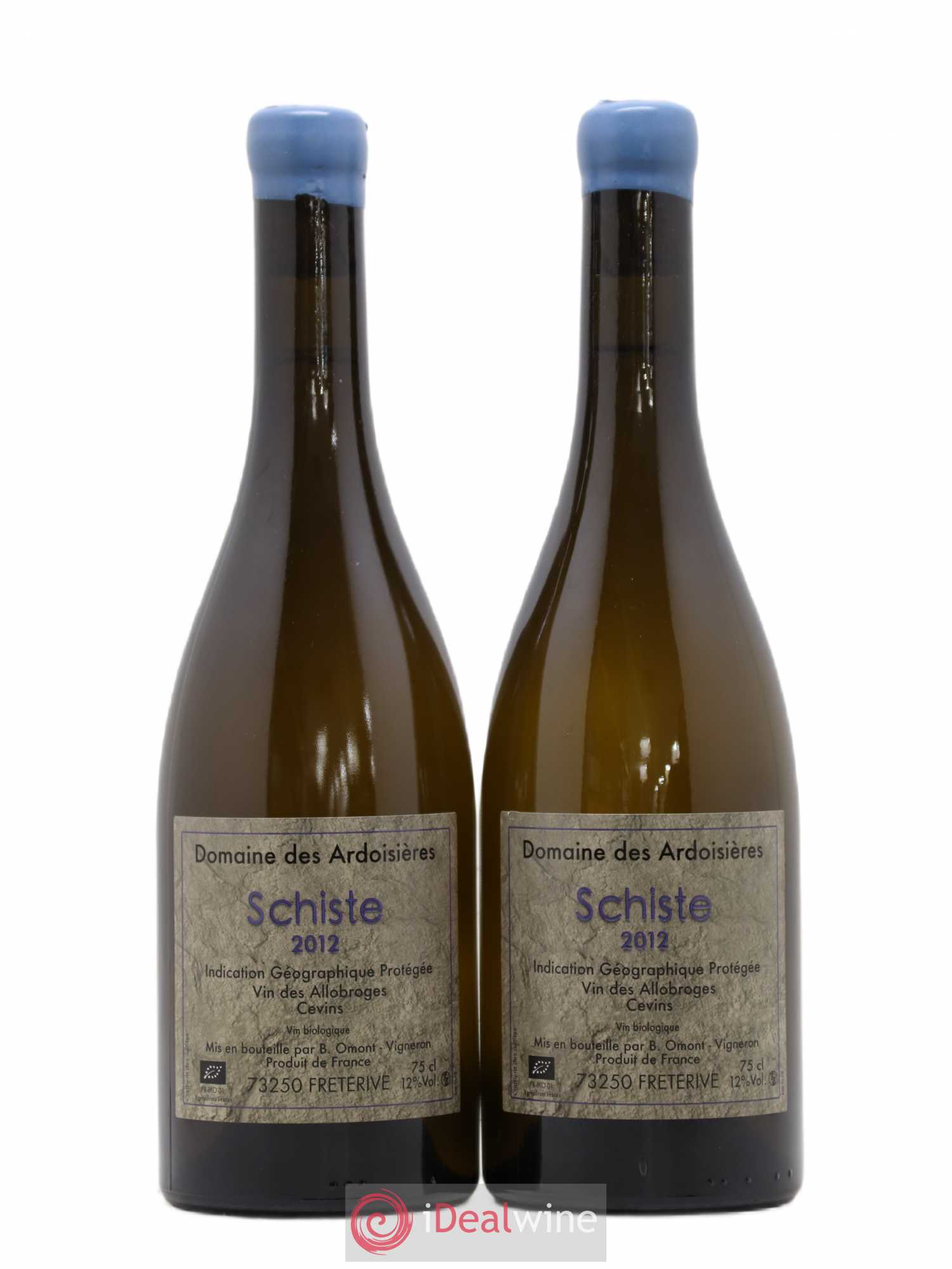 Vin des Allobroges Cevins Schiste Ardoisières (Domaine des) 2012 - Lot de 2 bouteilles - 0
