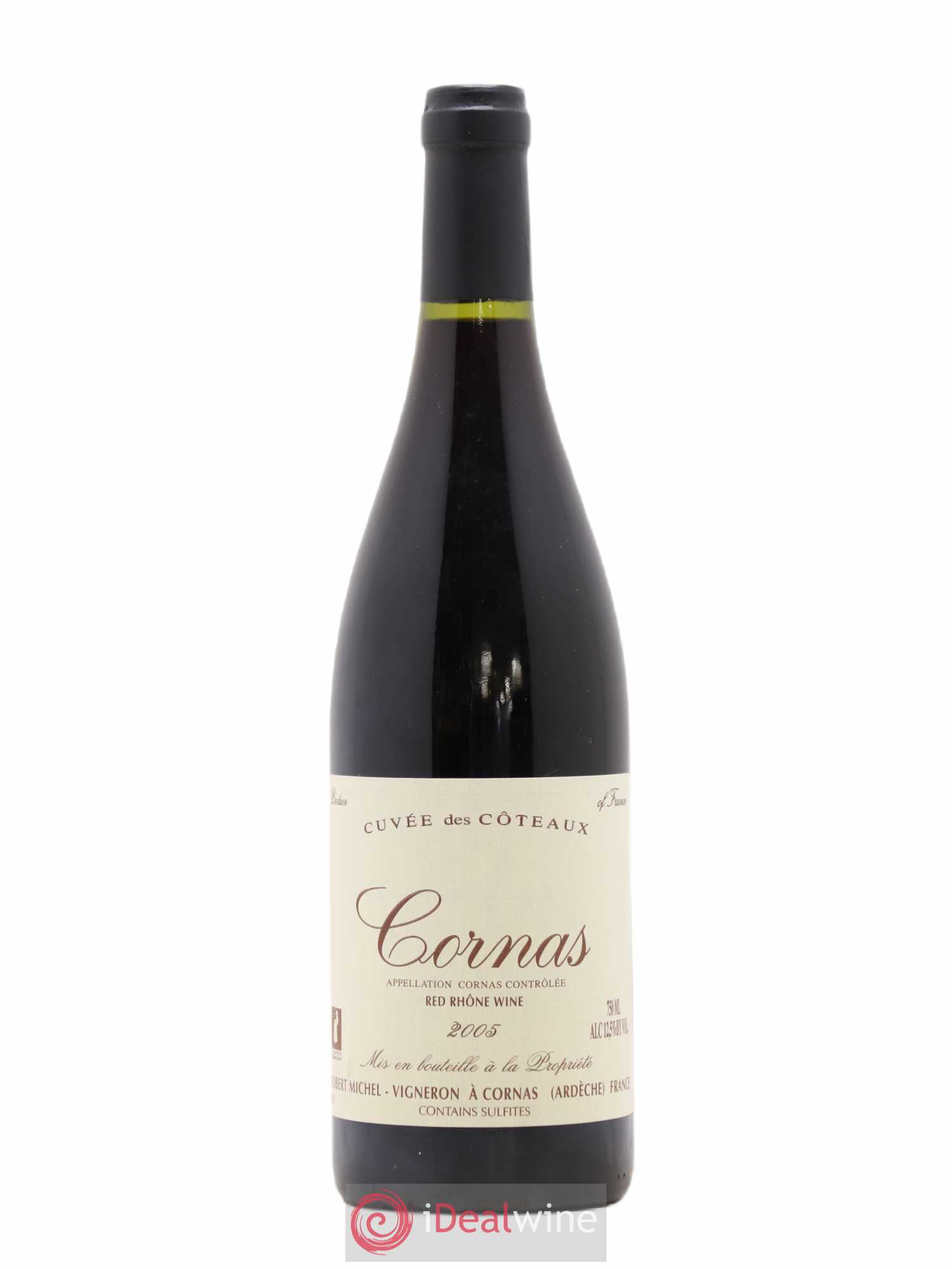 Cornas Cuvée des Coteaux Robert Michel 2005 - Lot de 1 bouteille - 0
