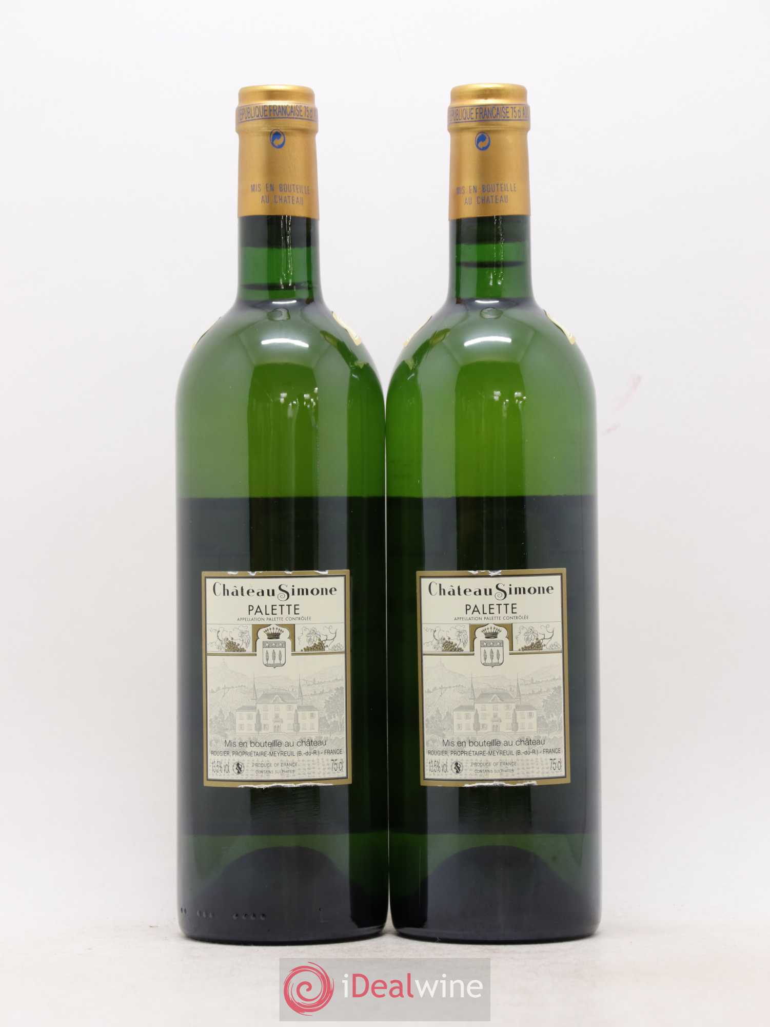 Palette Château Simone Famille Rougier 2008 - Lot de 2 bouteilles - 1