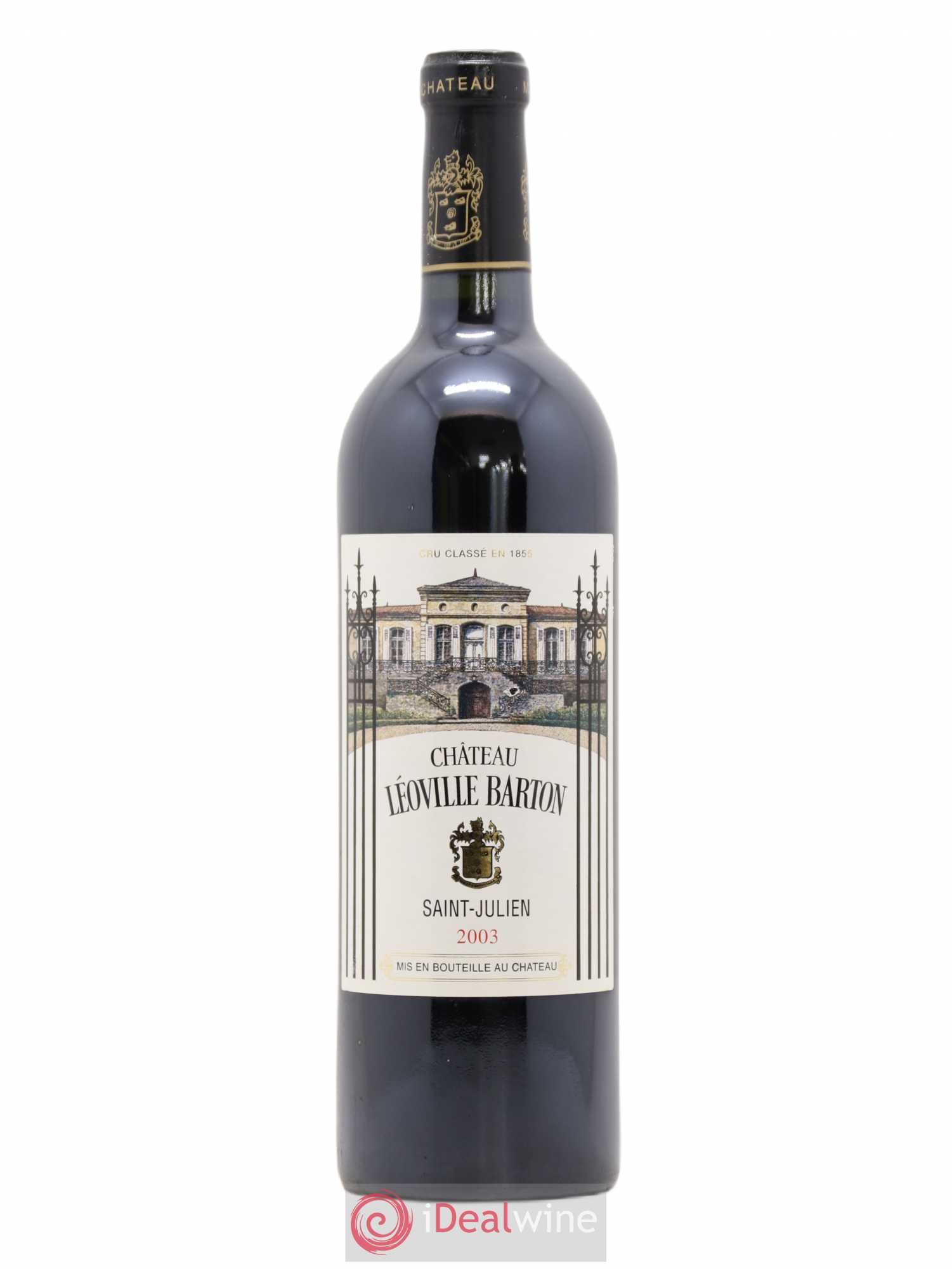Château Léoville Barton 2ème Grand Cru Classé 2003 - Lot de 1 bouteille - 0