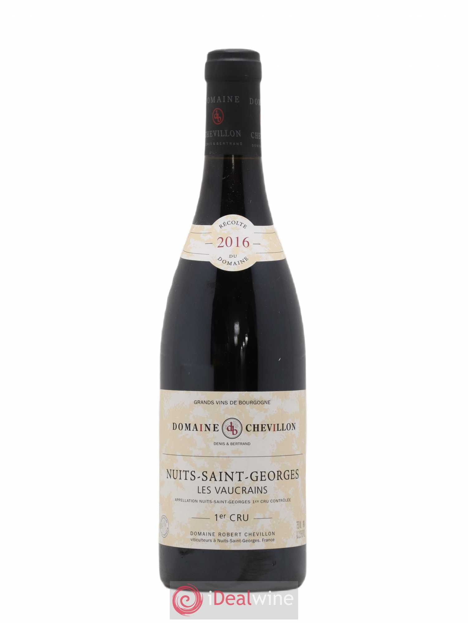 Nuits-Saint-Georges 1er Cru Les Vaucrains Robert Chevillon 2016 - Lot de 1 bouteille - 0