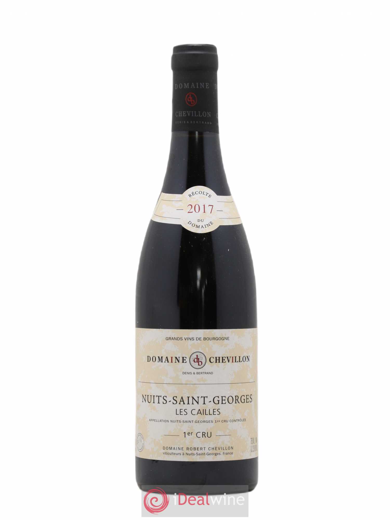 Nuits-Saint-Georges 1er Cru Les Cailles Robert Chevillon 2017 - Lot de 1 bouteille - 0