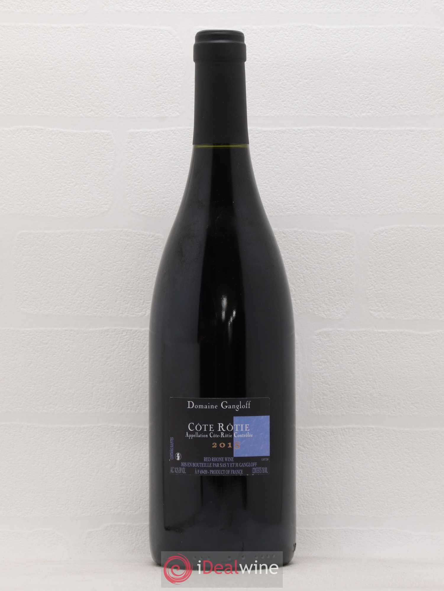 Côte-Rôtie La Barbarine Gangloff (Domaine) 2018 - Lot de 1 bouteille - 1