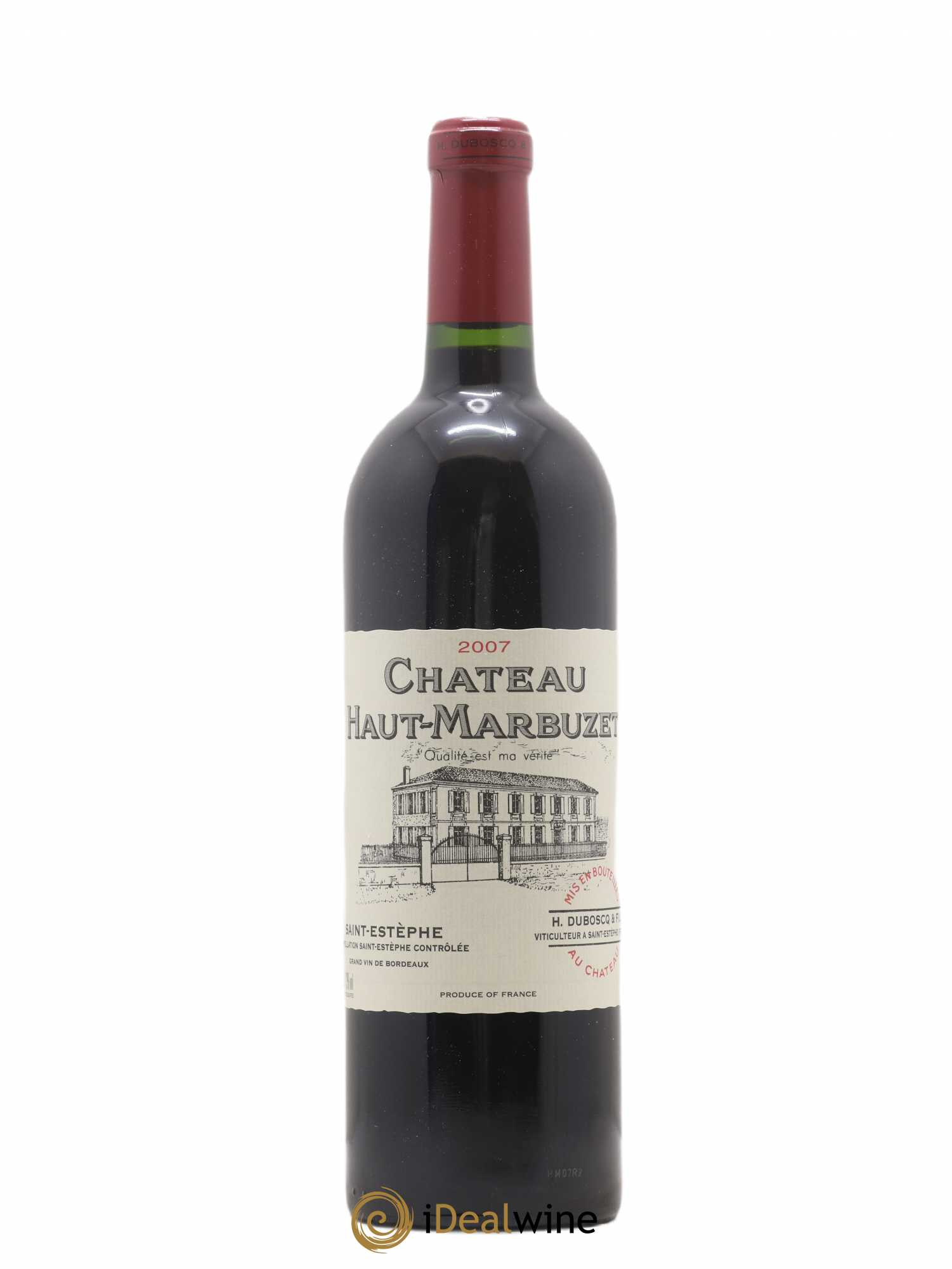Château Haut Marbuzet 2007 - Lot de 1 bouteille - 0