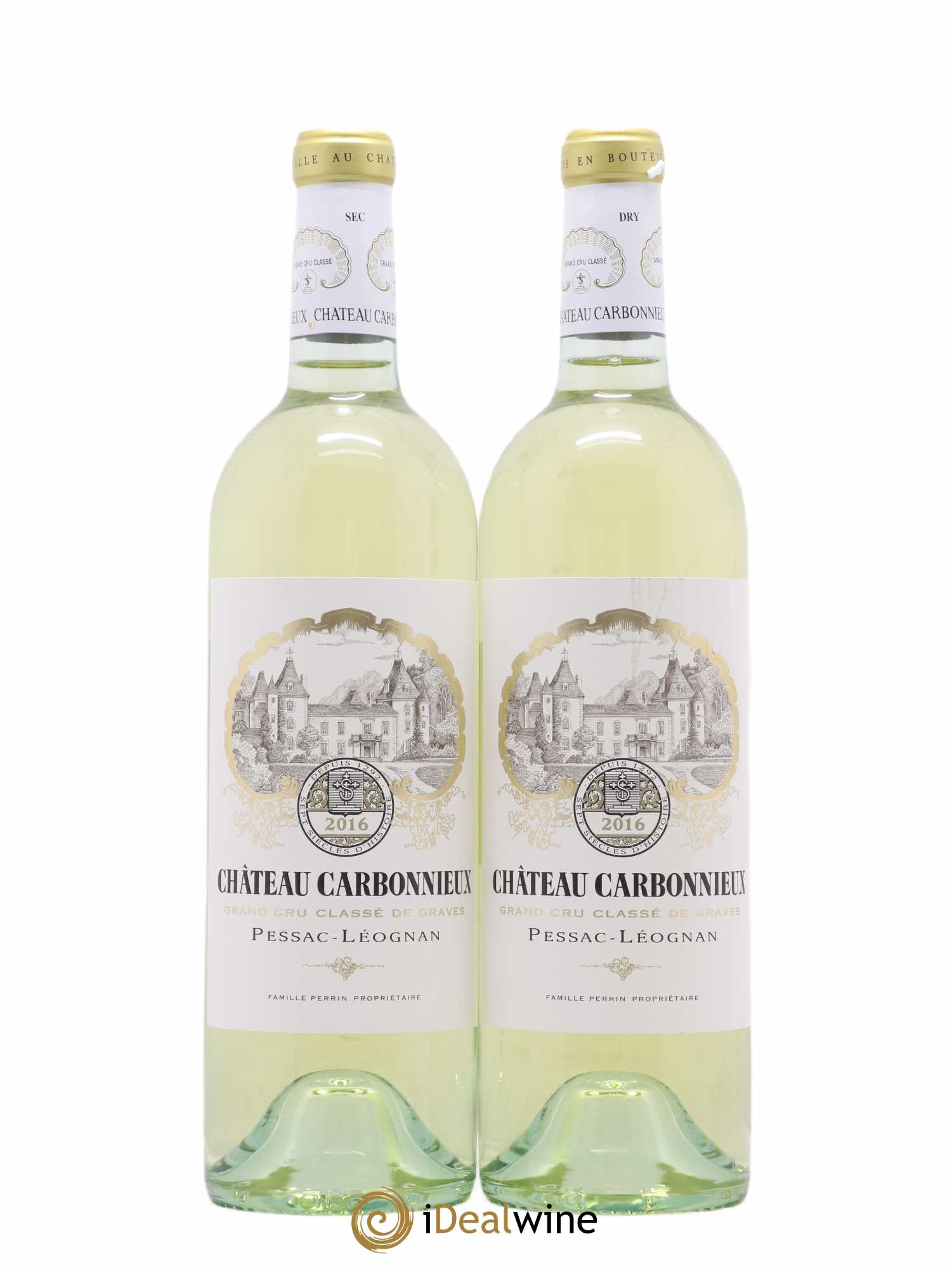 Château Carbonnieux Cru Classé de Graves 2016 - Lot de 2 bouteilles - 0