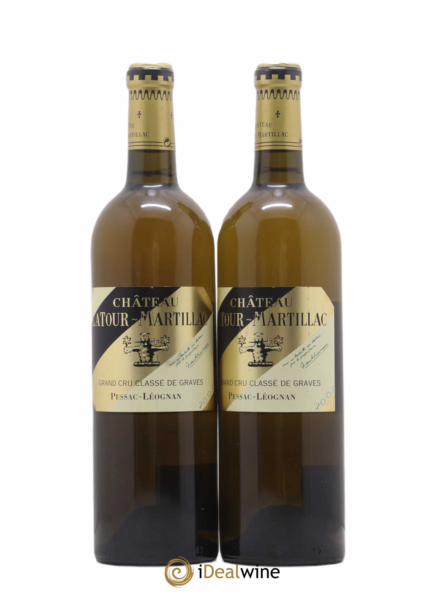 Château Latour-Martillac Cru Classé de Graves 2005 - Lot de 2 bouteilles - 0