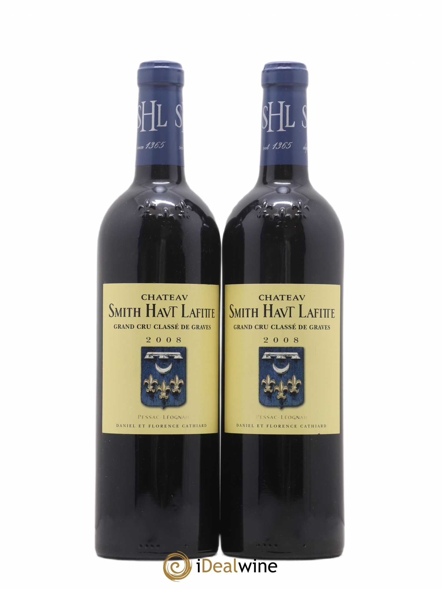 Château Smith Haut Lafitte Cru Classé de Graves 2008 - Lot de 2 bouteilles - 0