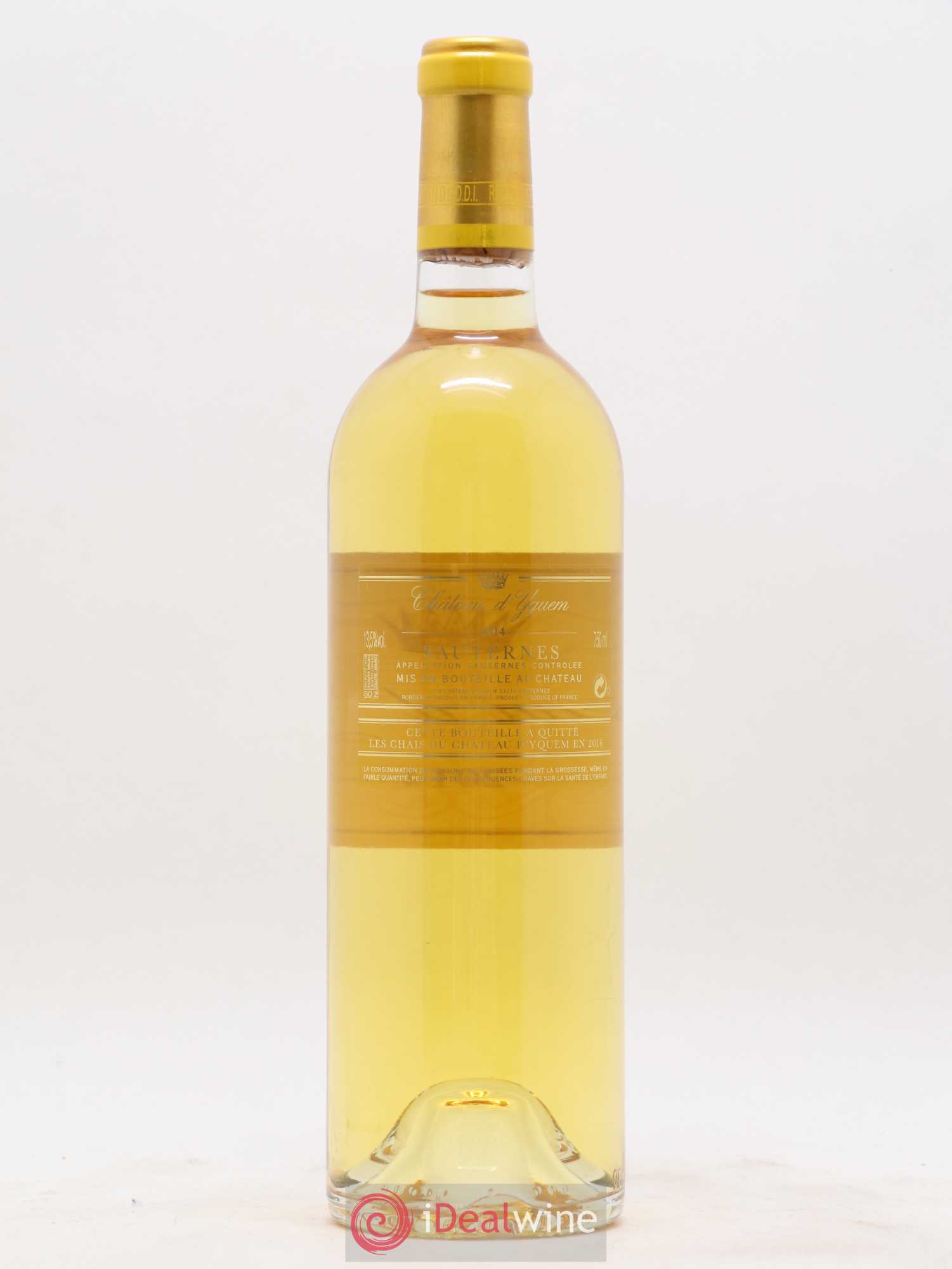 Château d' Yquem 1er Cru Classé Supérieur 2014 - Lotto di 1 bottiglia - 1