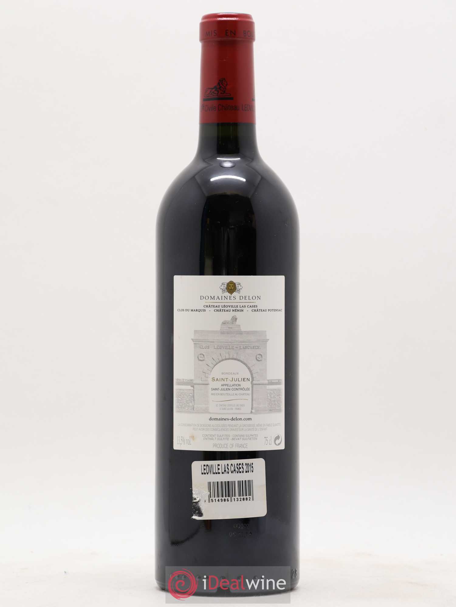 Château Léoville Las Cases 2ème Grand Cru Classé 2015 - Posten von 1 Flasche - 1