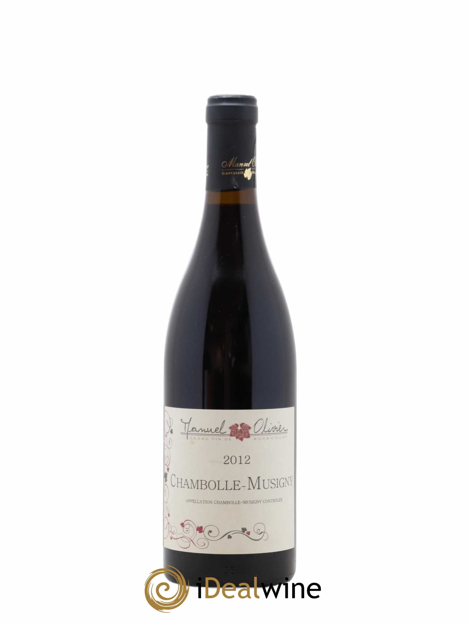 Chambolle-Musigny Domaine Manuel Olivier 2012 - Lot de 1 bouteille - 0